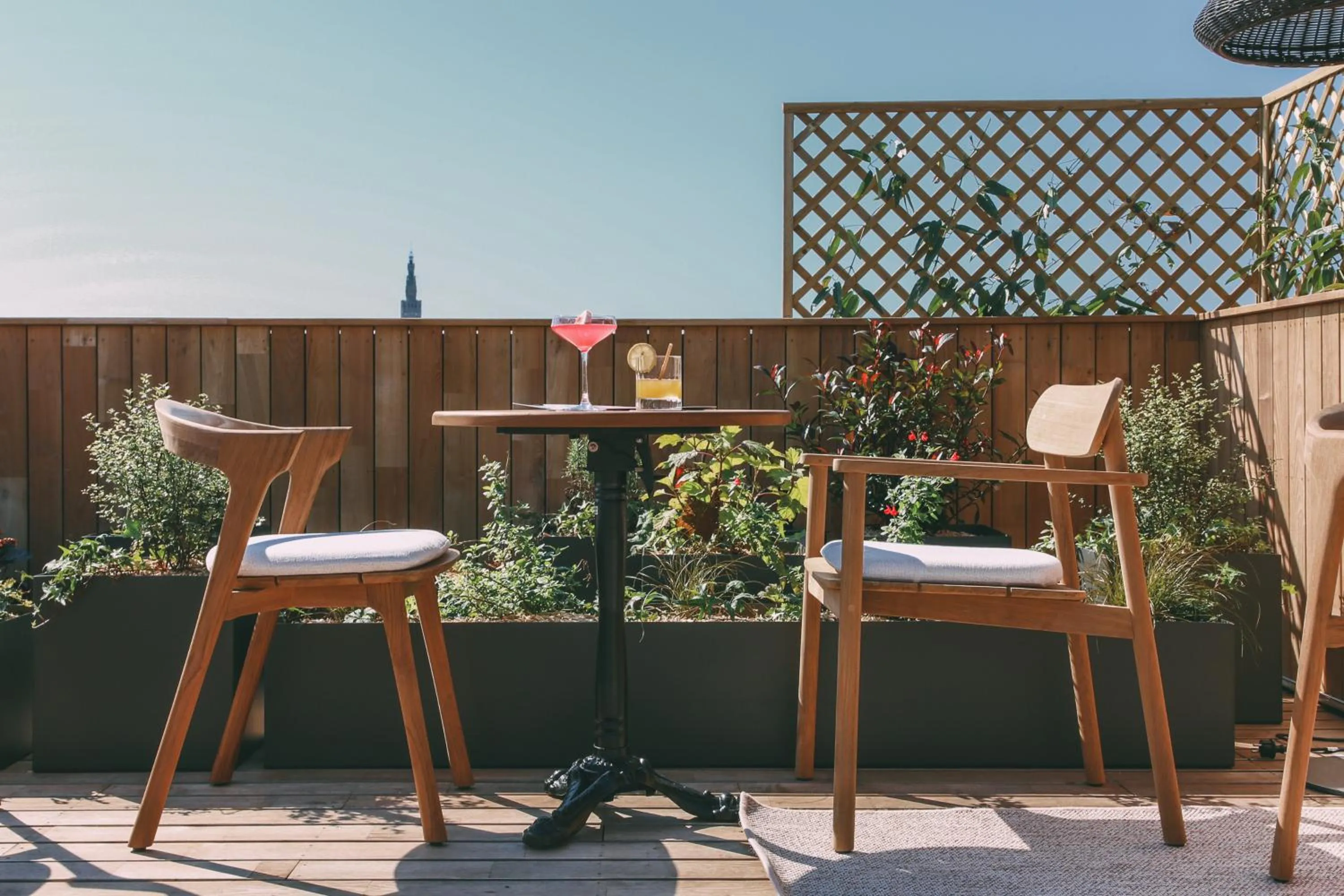 Patio in Grand Hotel Bellevue - Grand Place