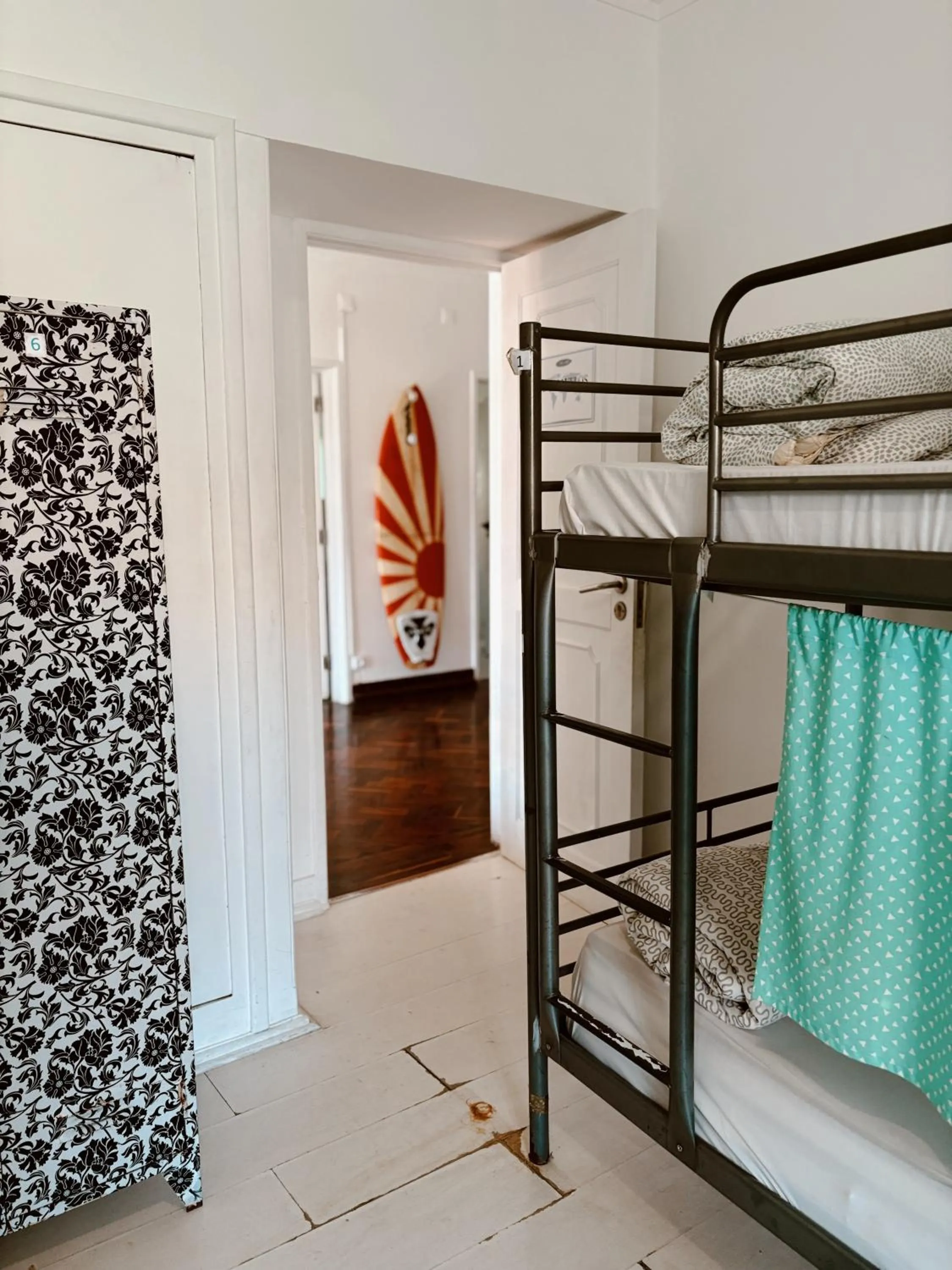 Bed in Carcavelos Surf Hostel Beach