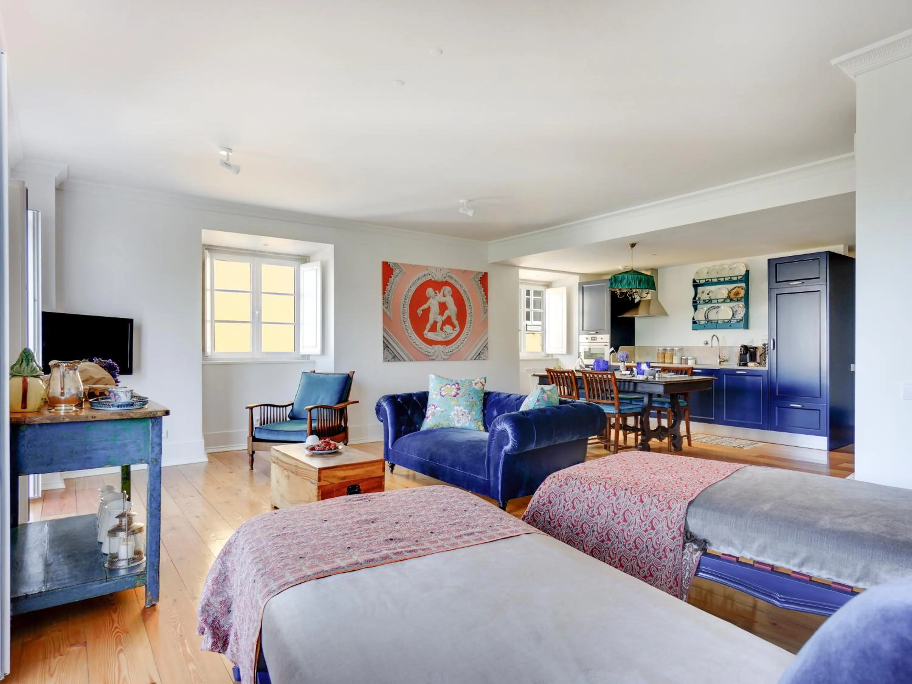 Bed in Residentas Sao Pedro