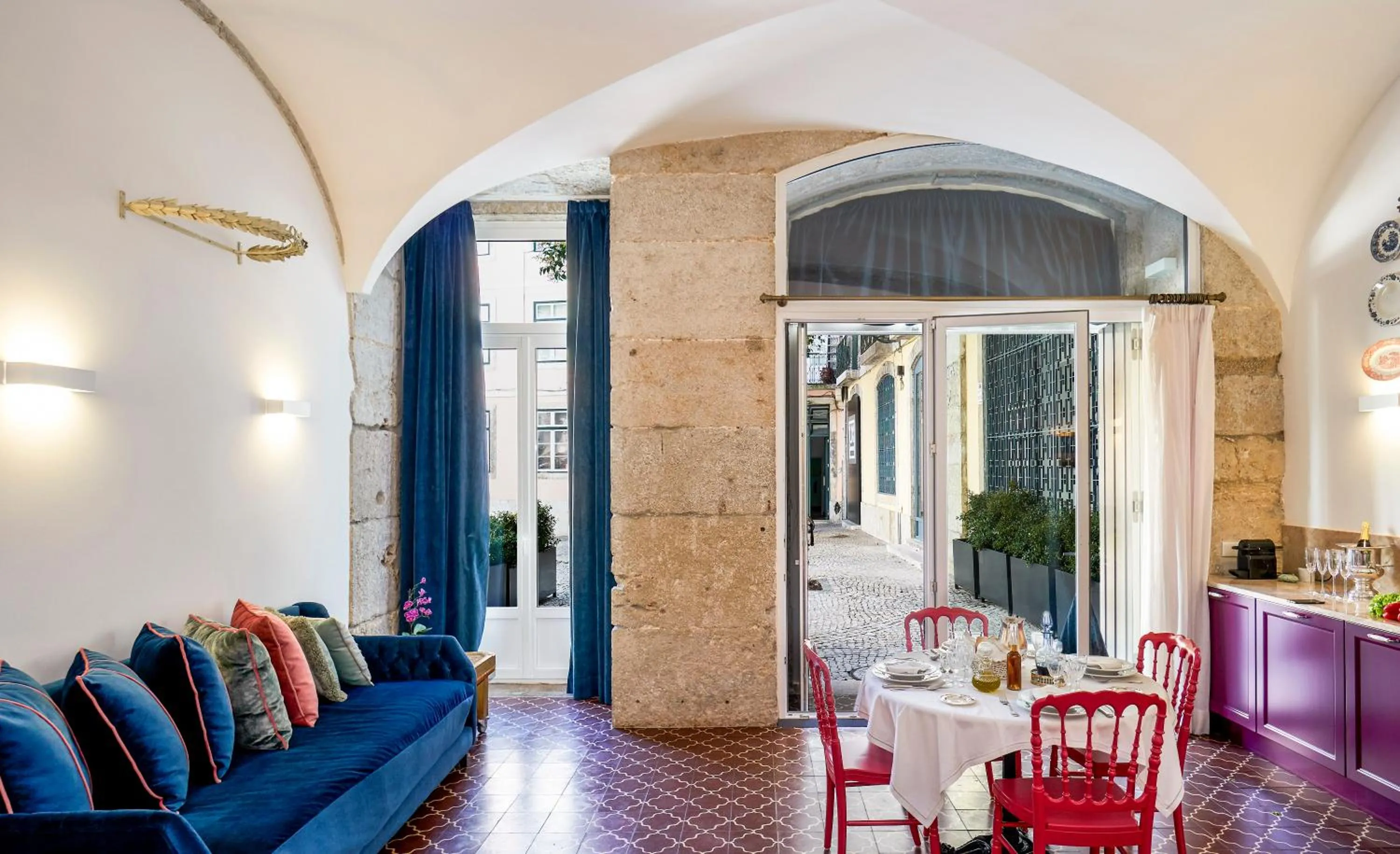 Patio in Residentas Apostolos