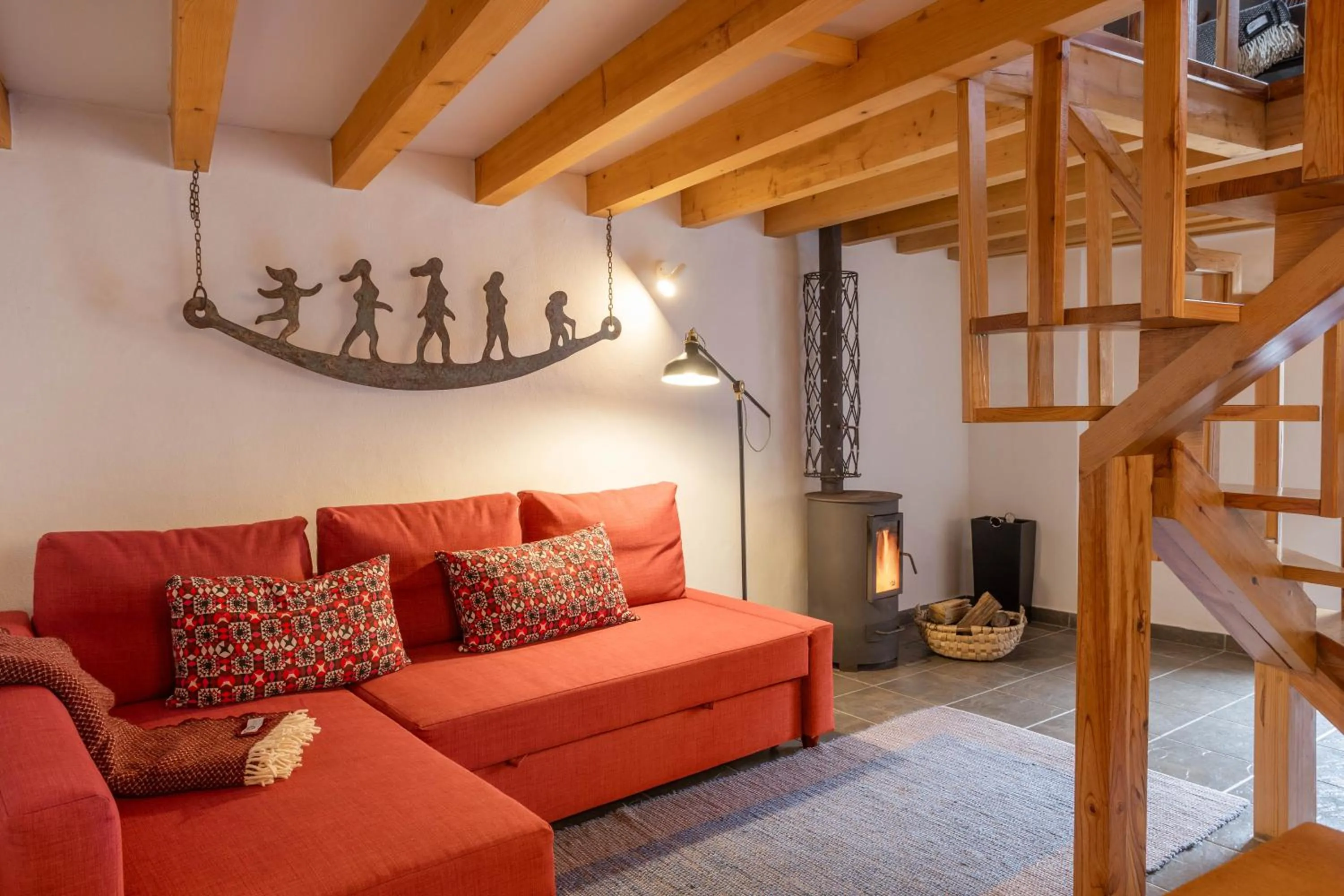 Living room in Cerdeira - Home for Creativity