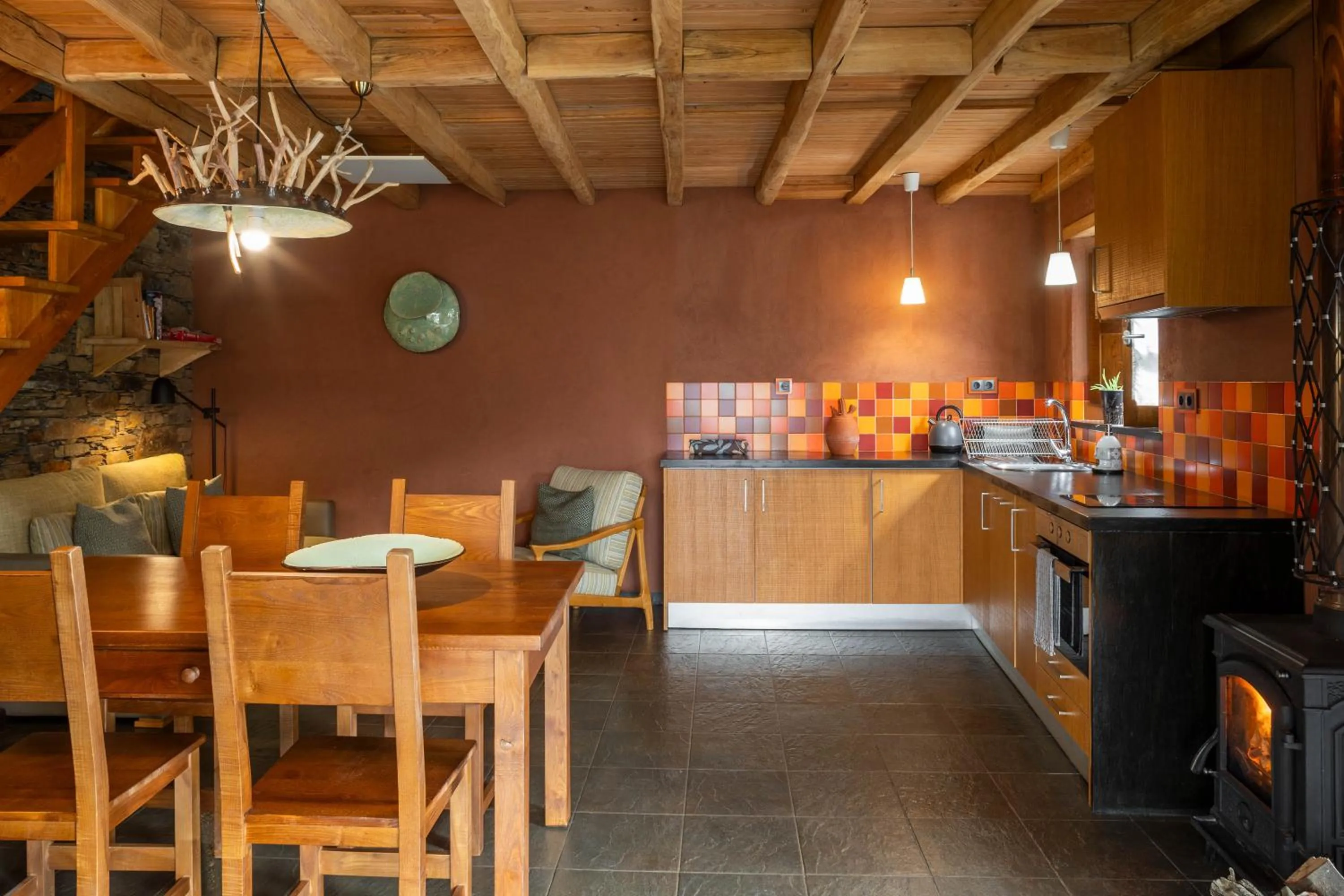 Kitchen or kitchenette in Cerdeira - Home for Creativity