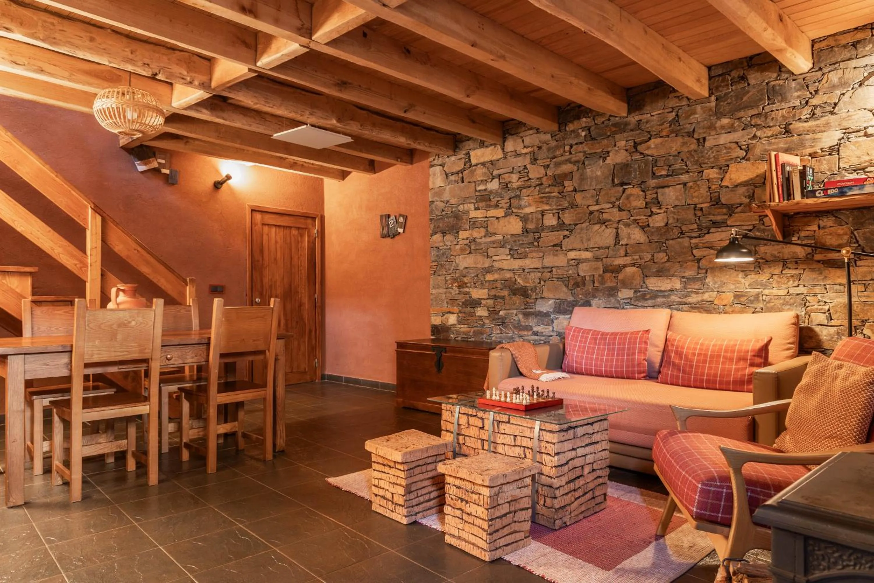 Living room in Cerdeira - Home for Creativity