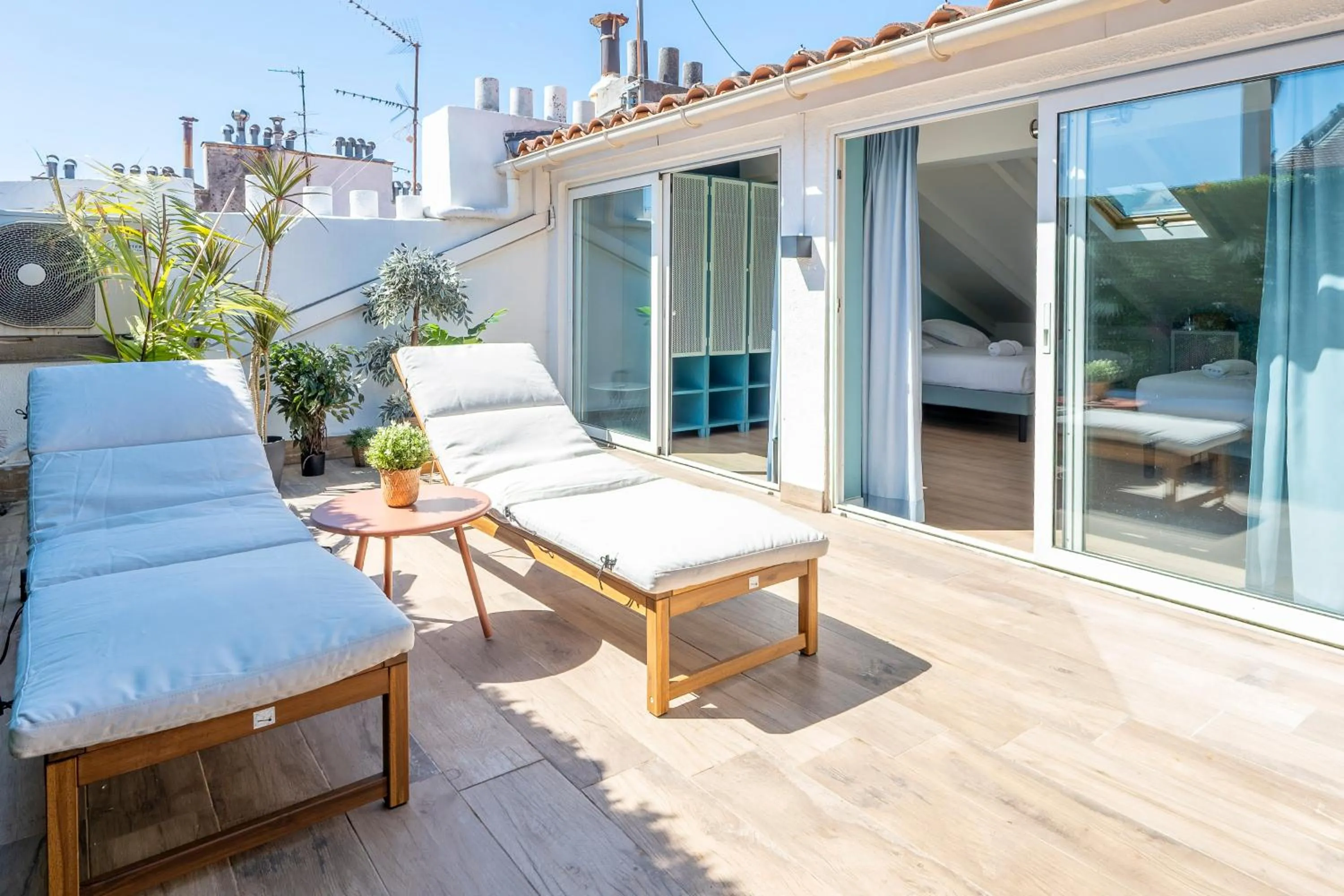 Balcony/Terrace in Hostel Ozz Nice