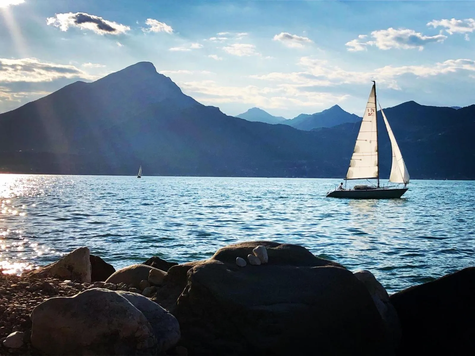 Sunset in Hotel Zanetti