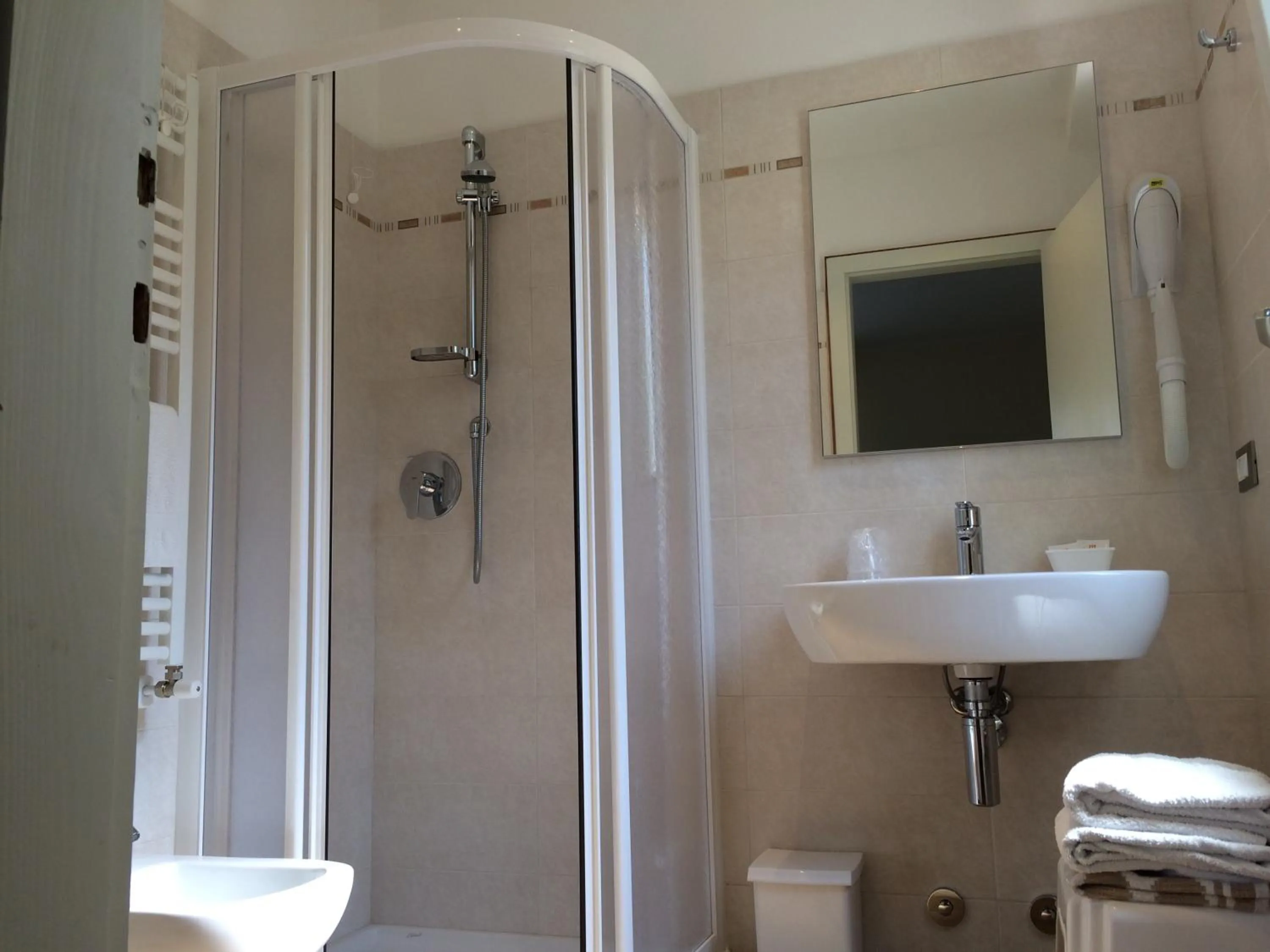 Bathroom in Hotel Zanetti