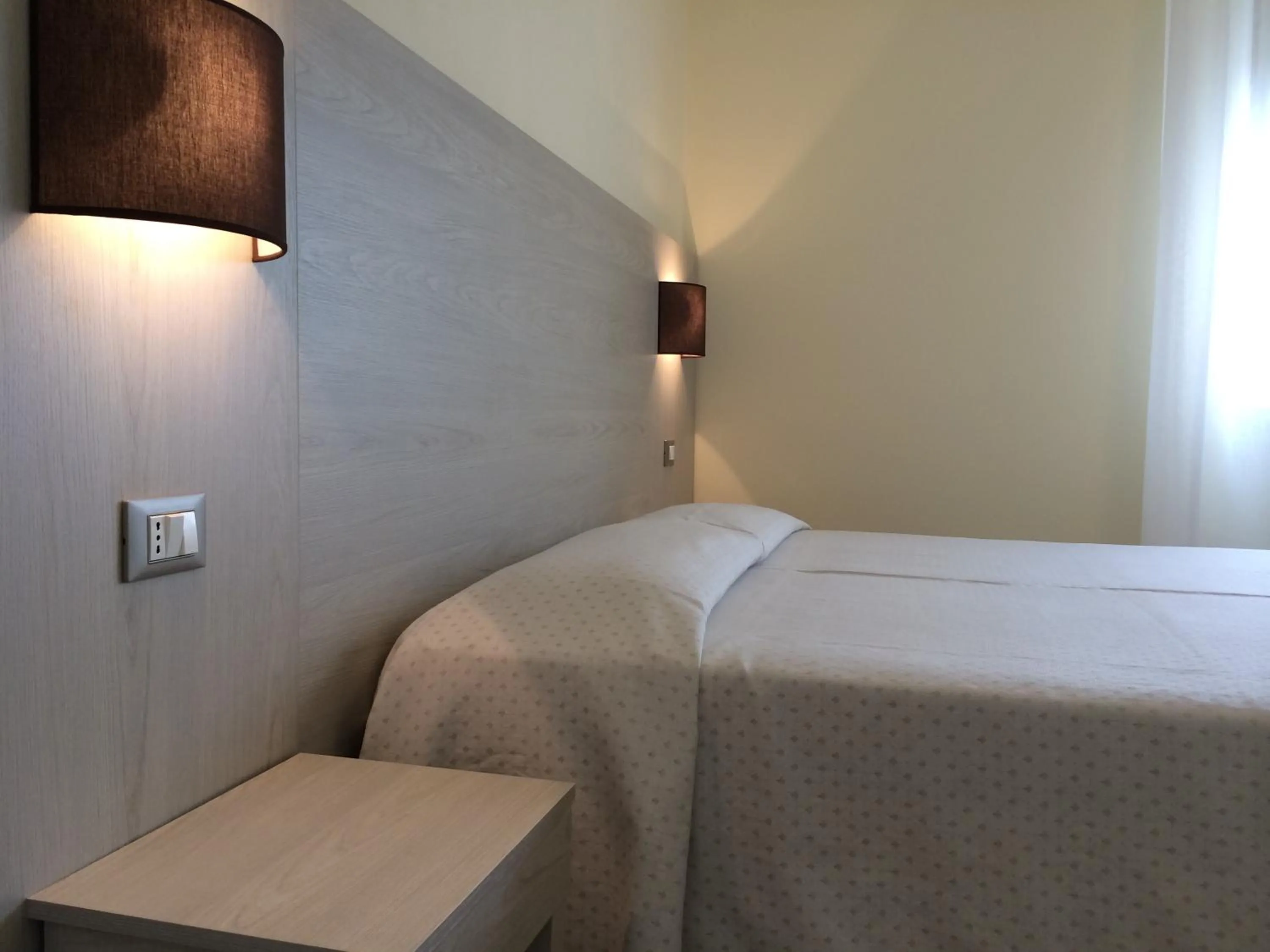 Bed in Hotel Zanetti