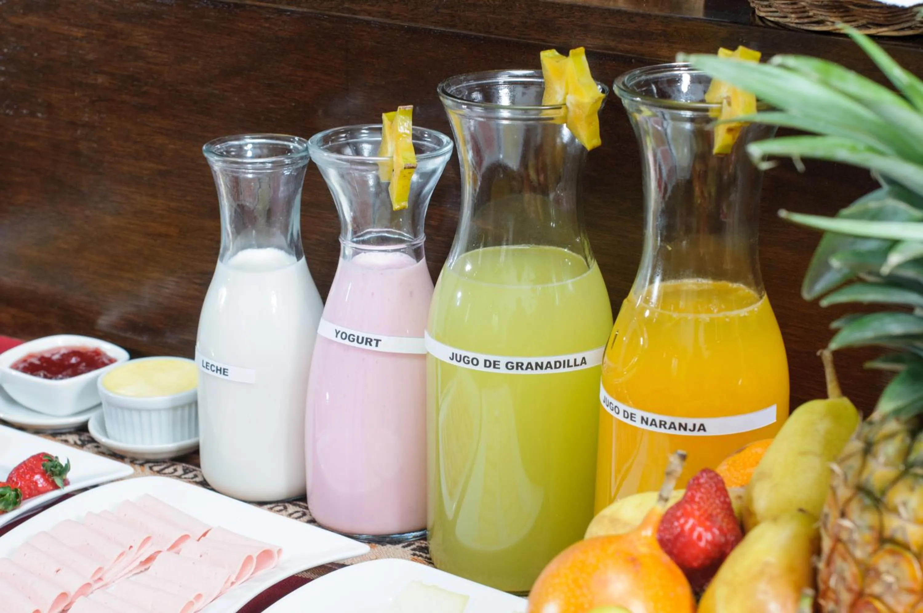 Food and drinks in Posada San Blas