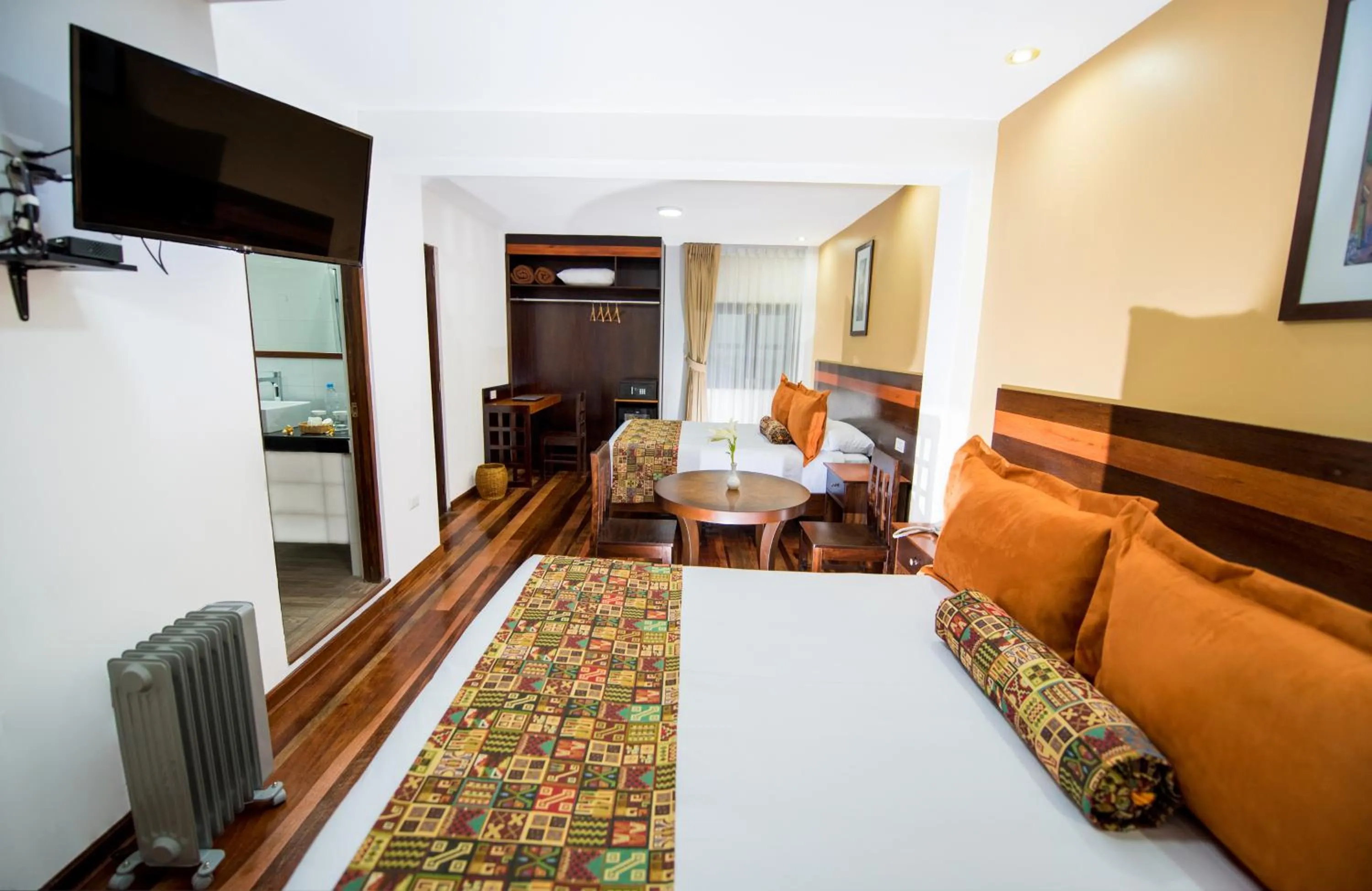 Bed in Posada San Blas