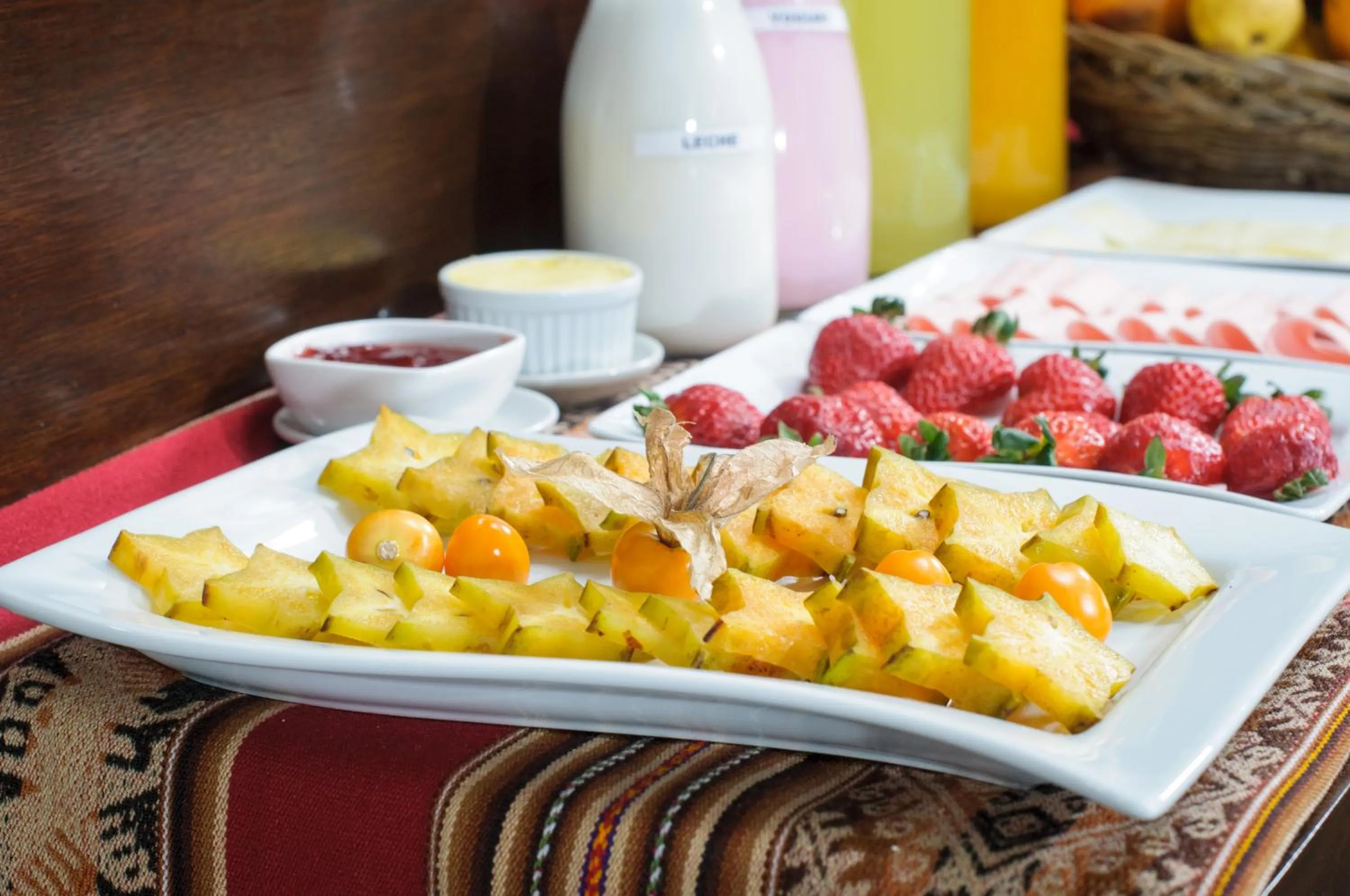 Food and drinks in Posada San Blas