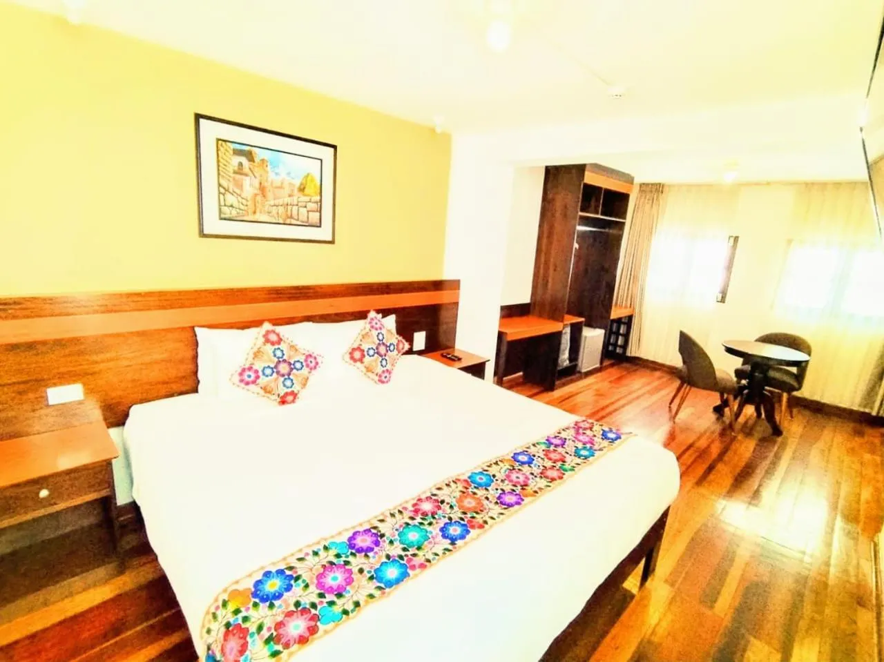 Bed in Posada San Blas