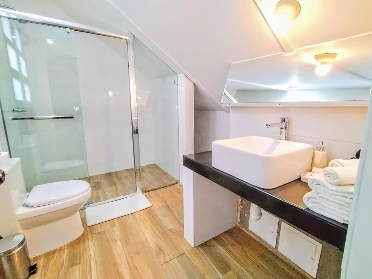 Shower in Posada San Blas