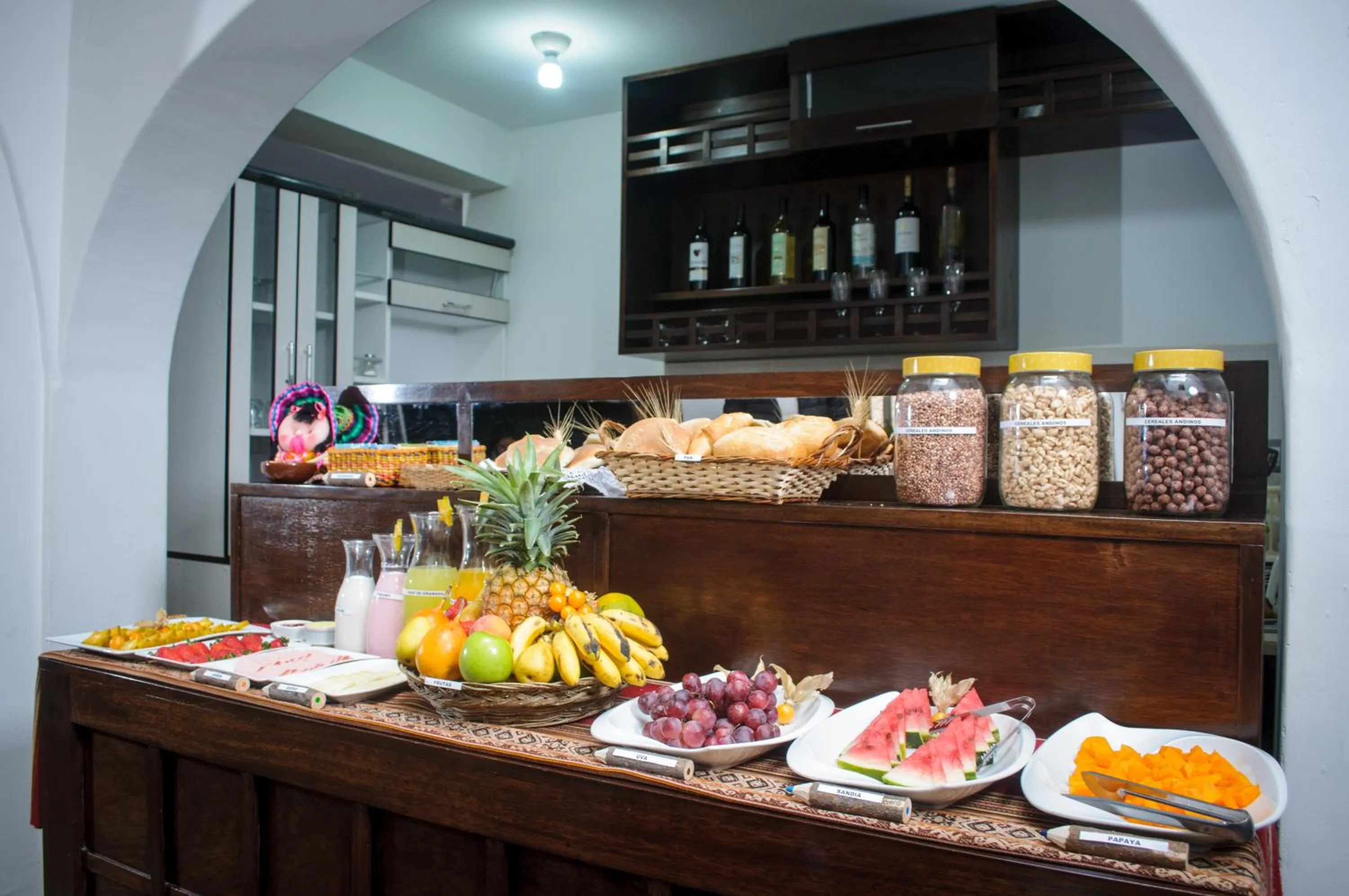 Food and drinks in Posada San Blas