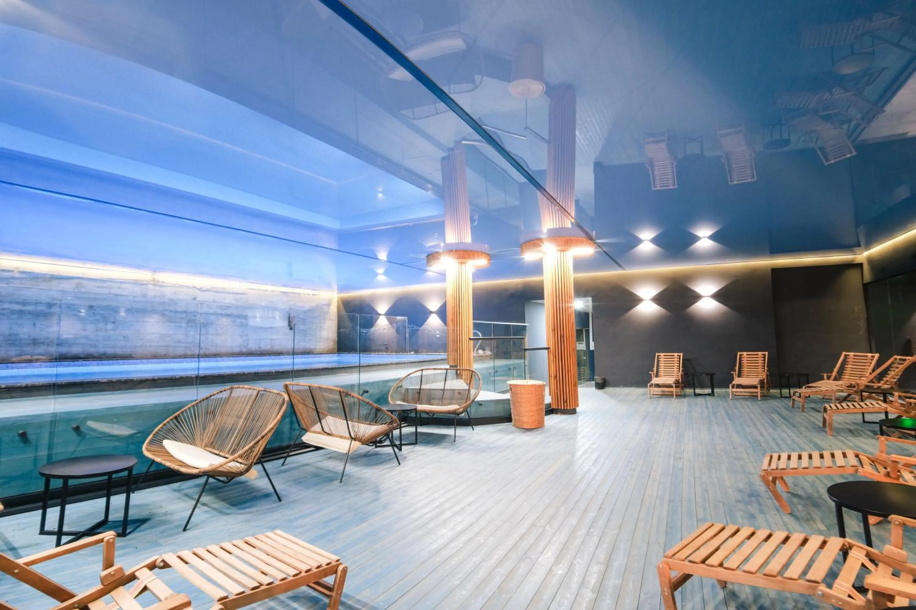 Swimming pool in Hotel Posta