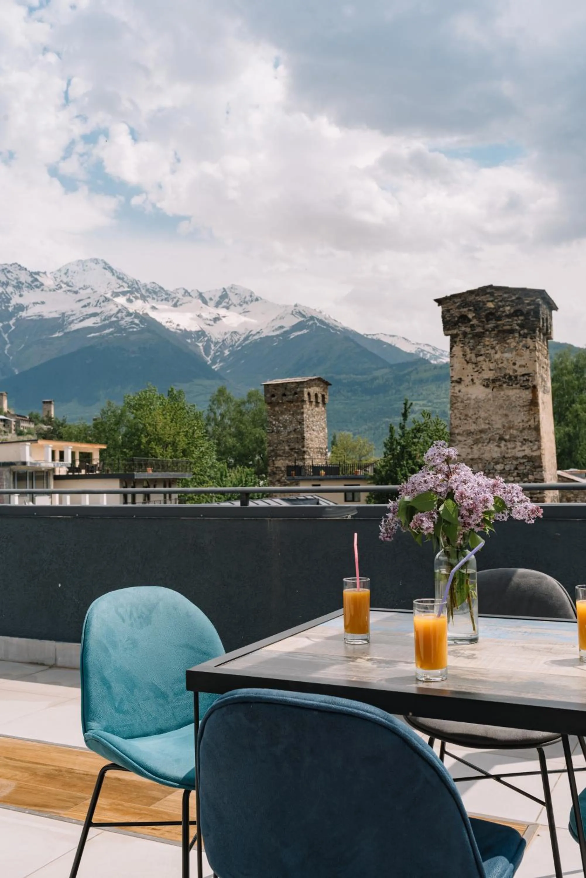 Balcony/Terrace in Hotel Posta