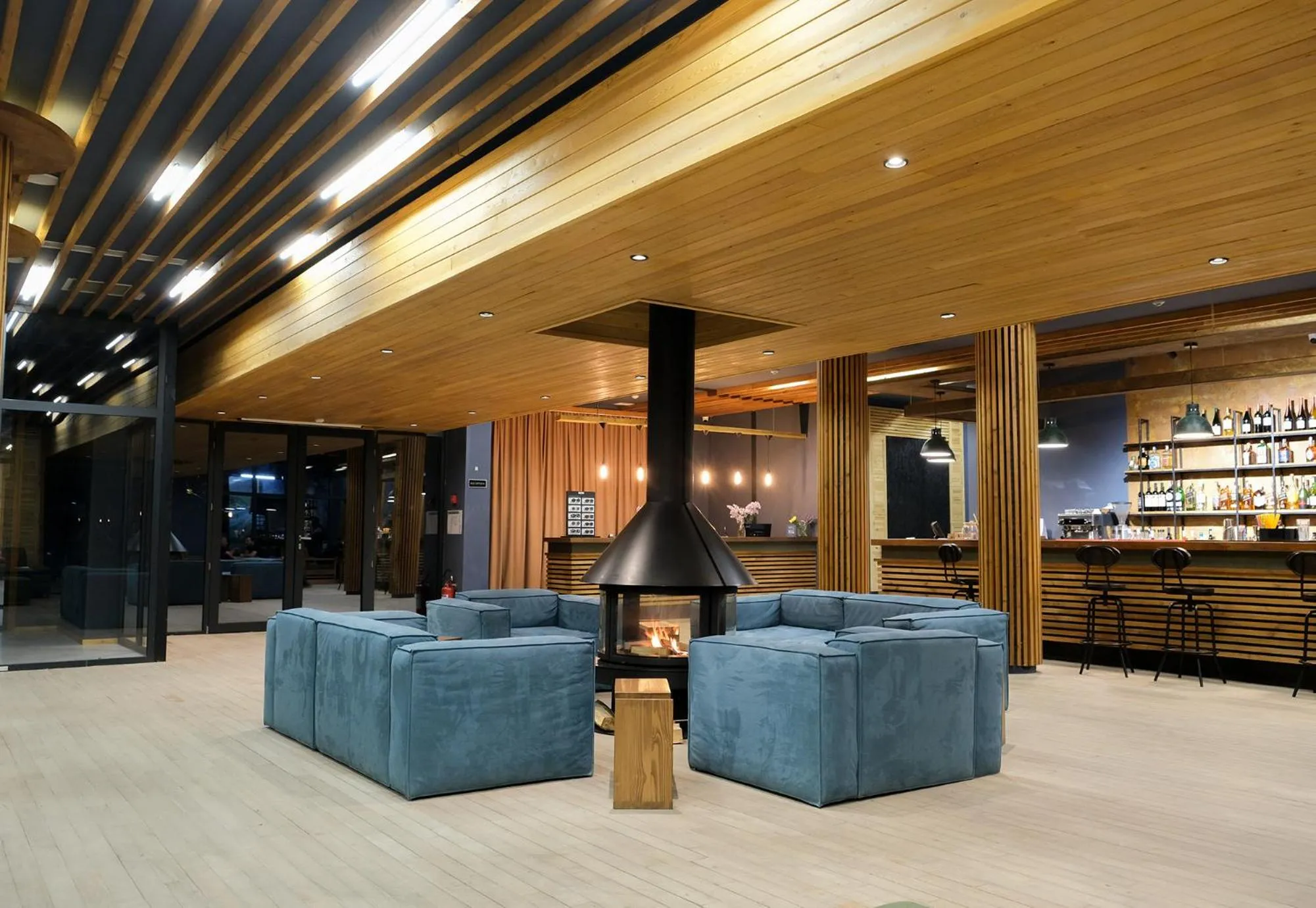 Lobby or reception in Hotel Posta