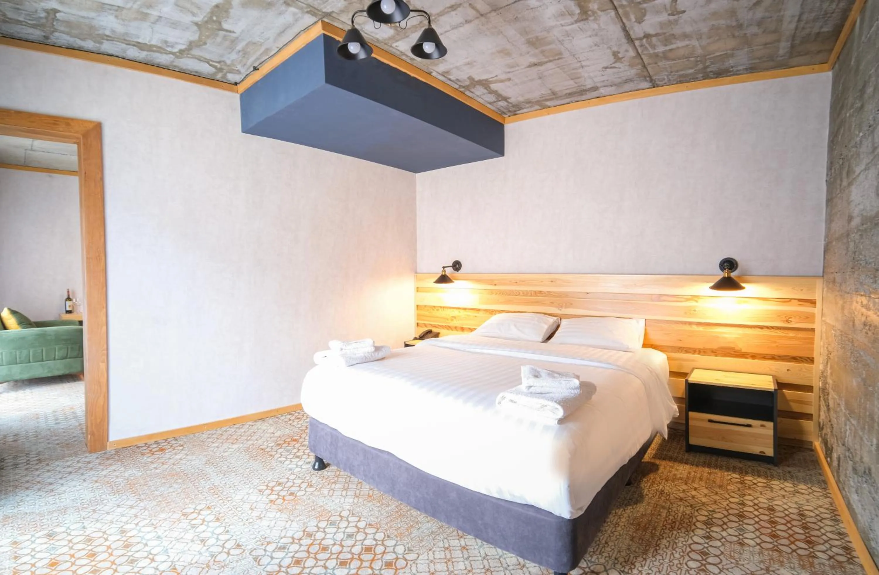 Bedroom, Bed in Hotel Posta