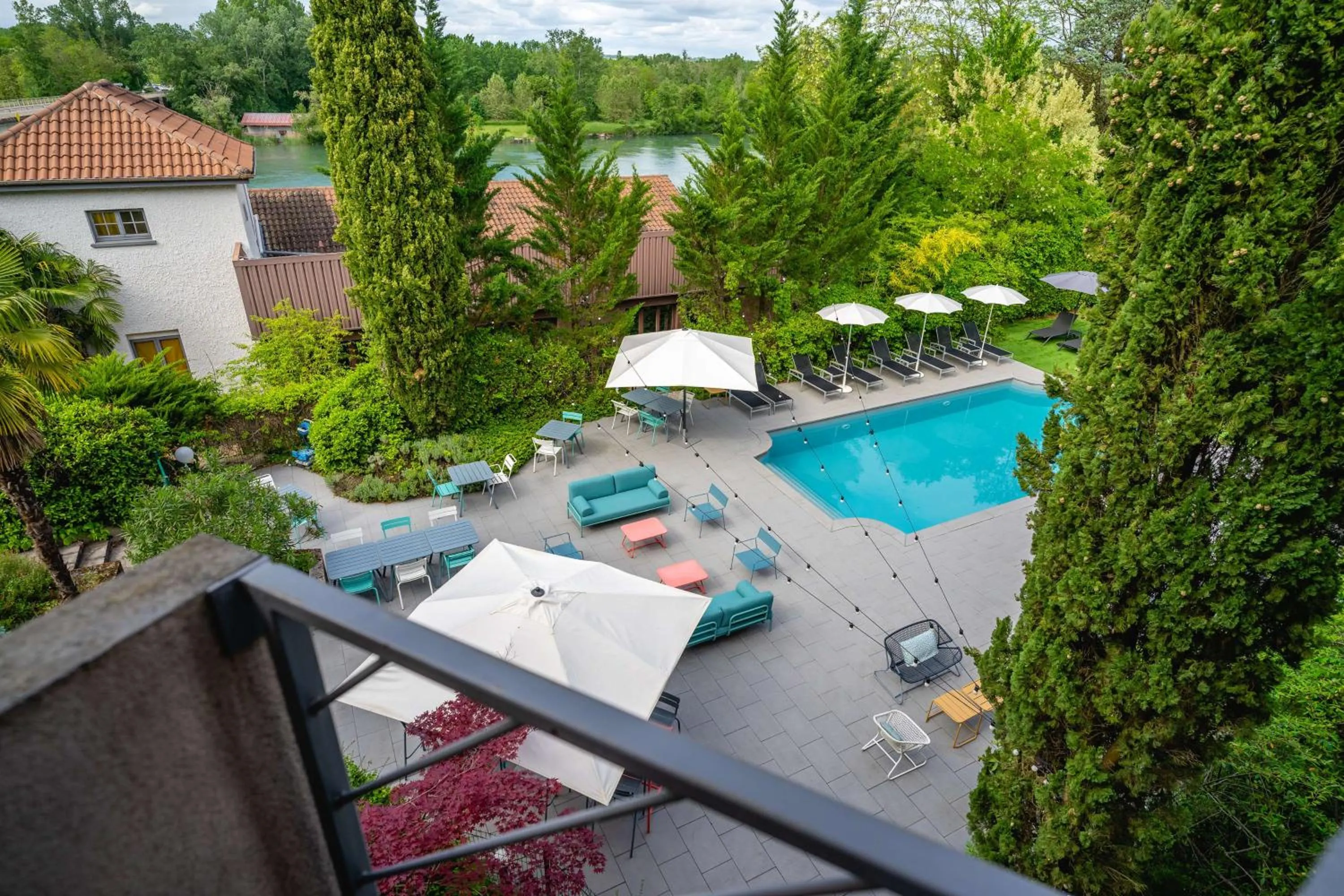 View (from property/room) in Best Western Bridge Hotel Lyon East