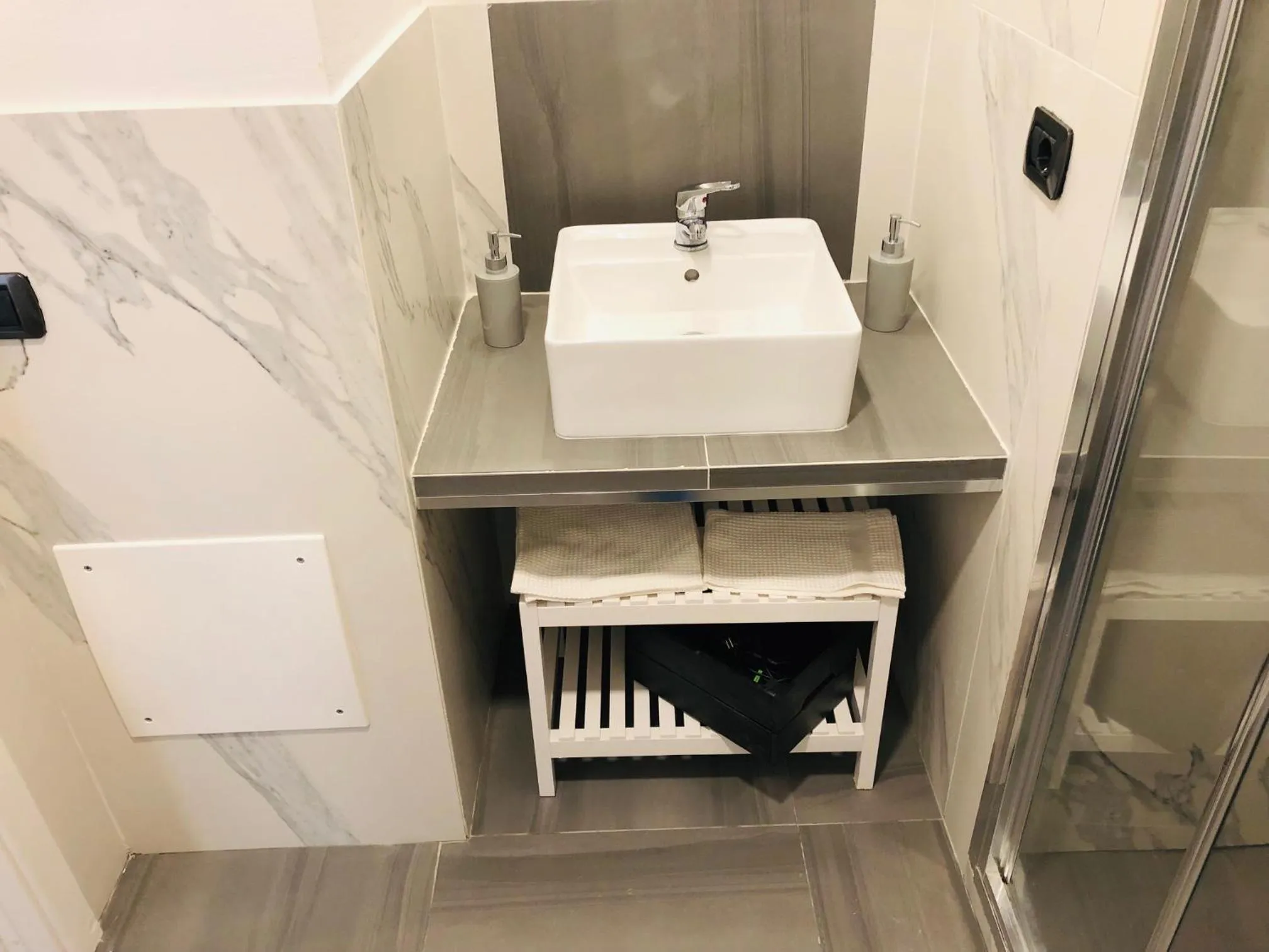 Bathroom in Domus Studio 25 bed & breakfast