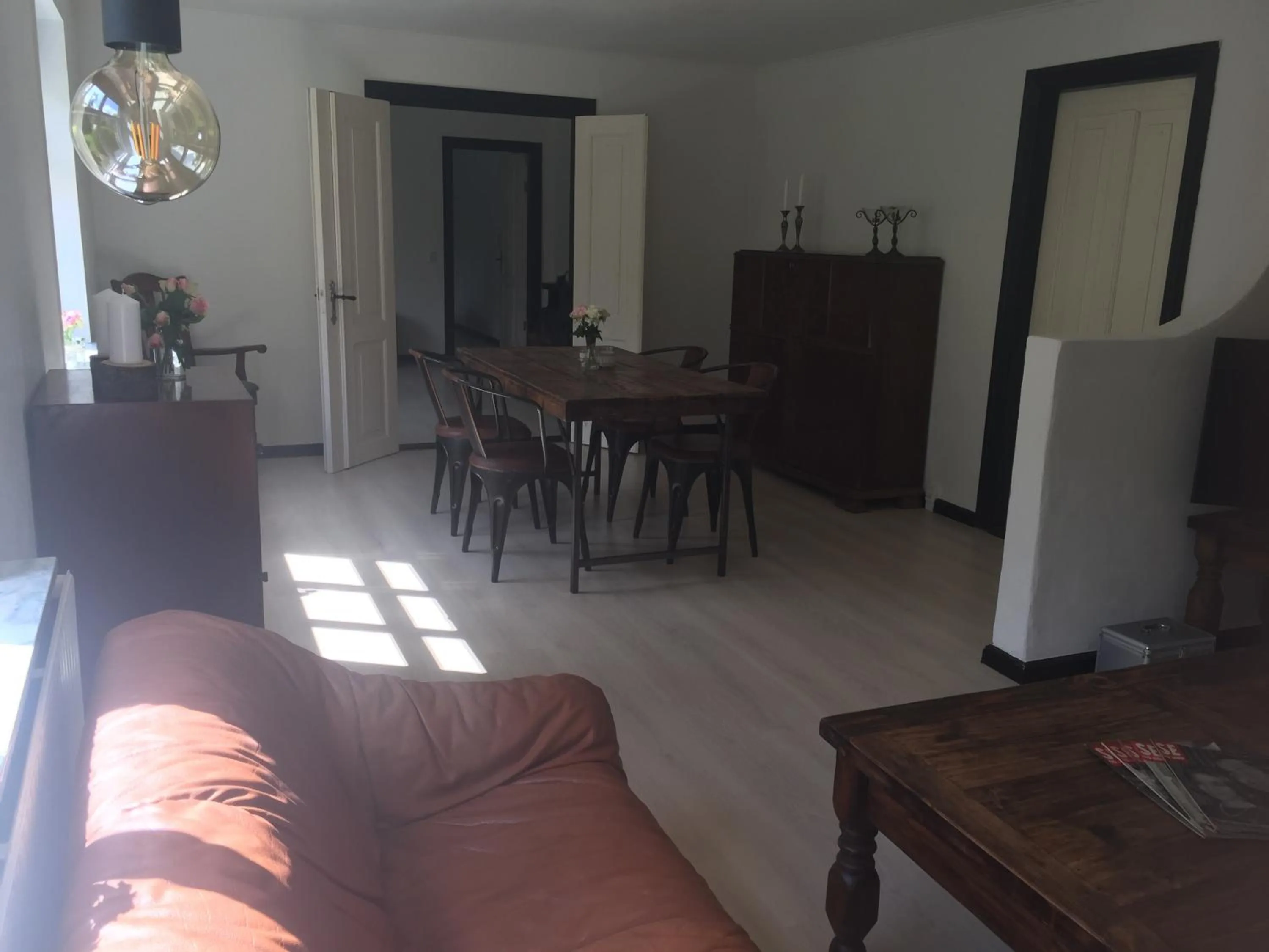 Seating area in Nilles bed & breakfast