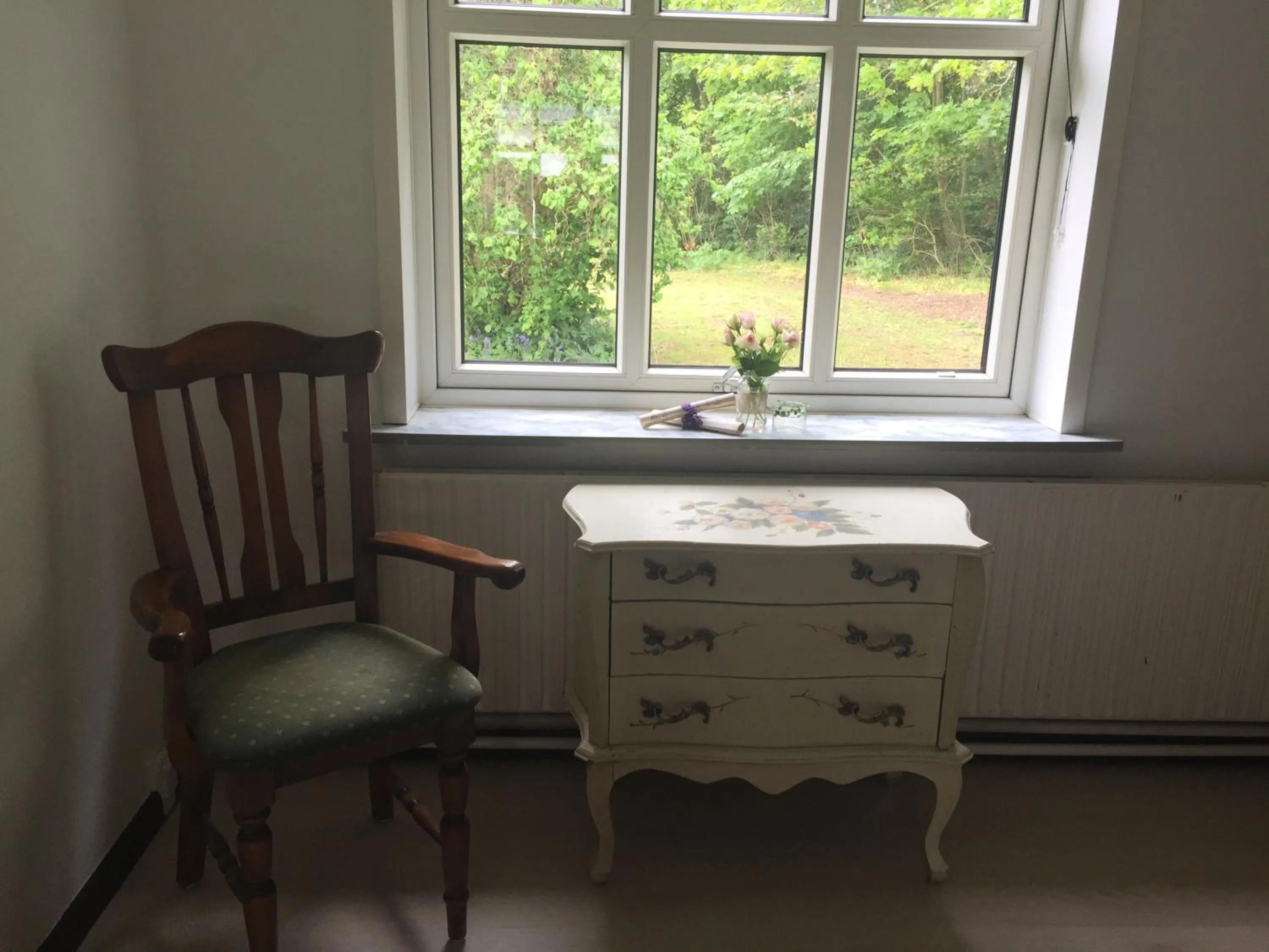 Garden view in Nilles bed & breakfast