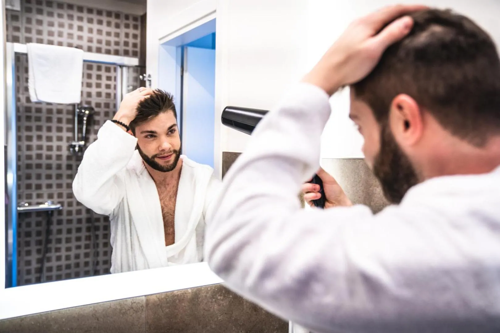 Shower in B City Hotel