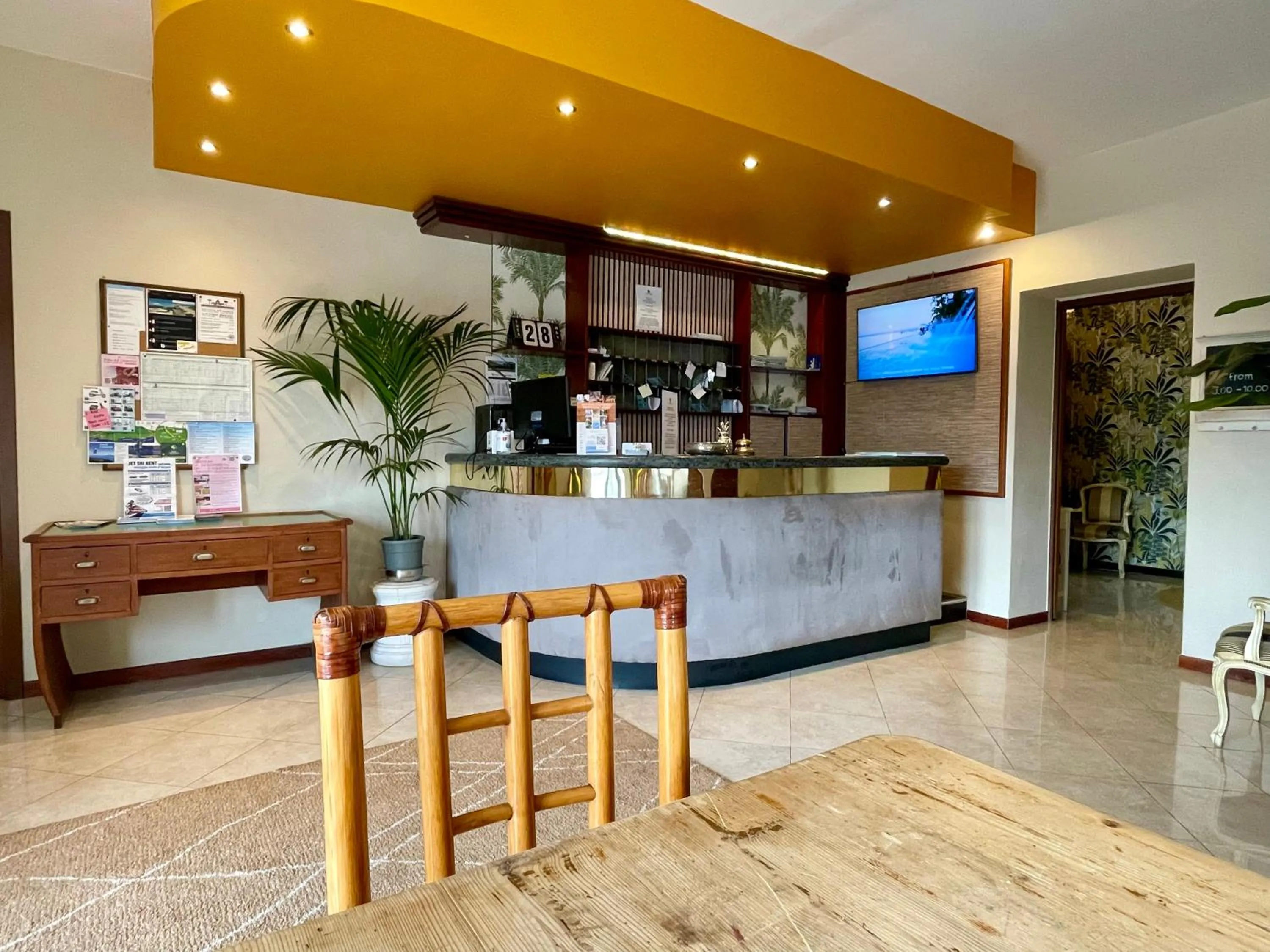 Lobby or reception in B City Hotel