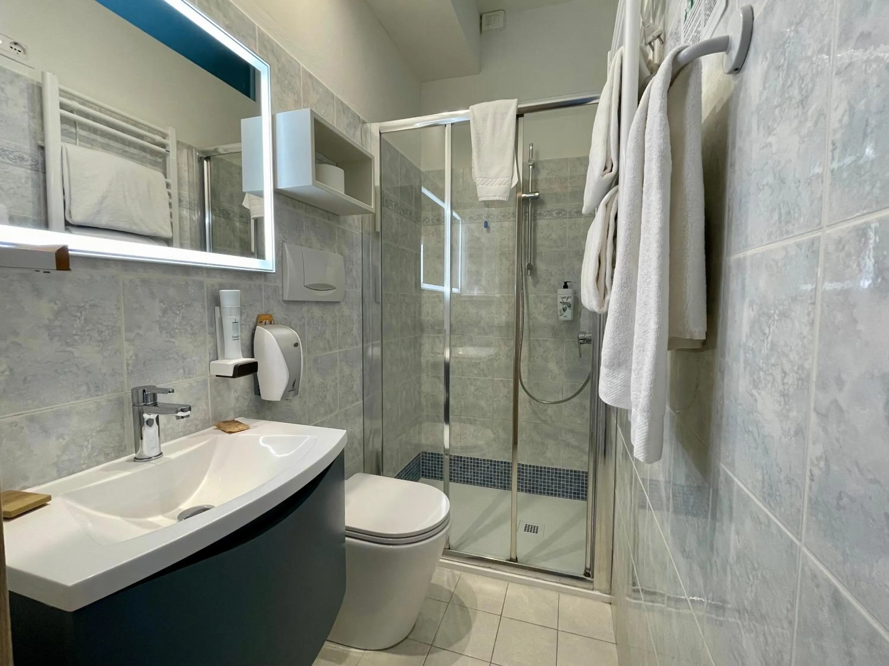 Shower in B City Hotel