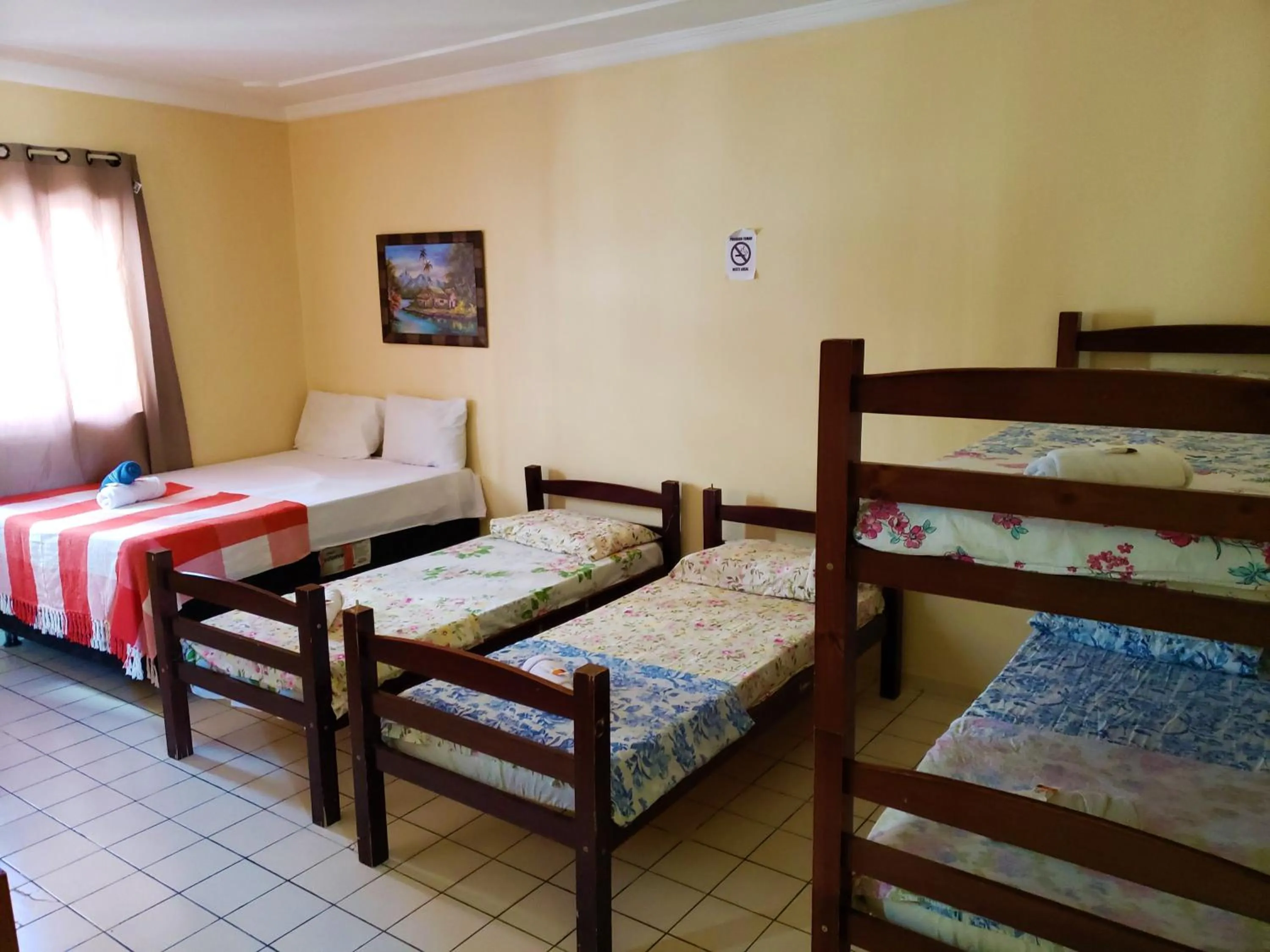 Bed in Pousada Catamarã Praia de Pajuçara