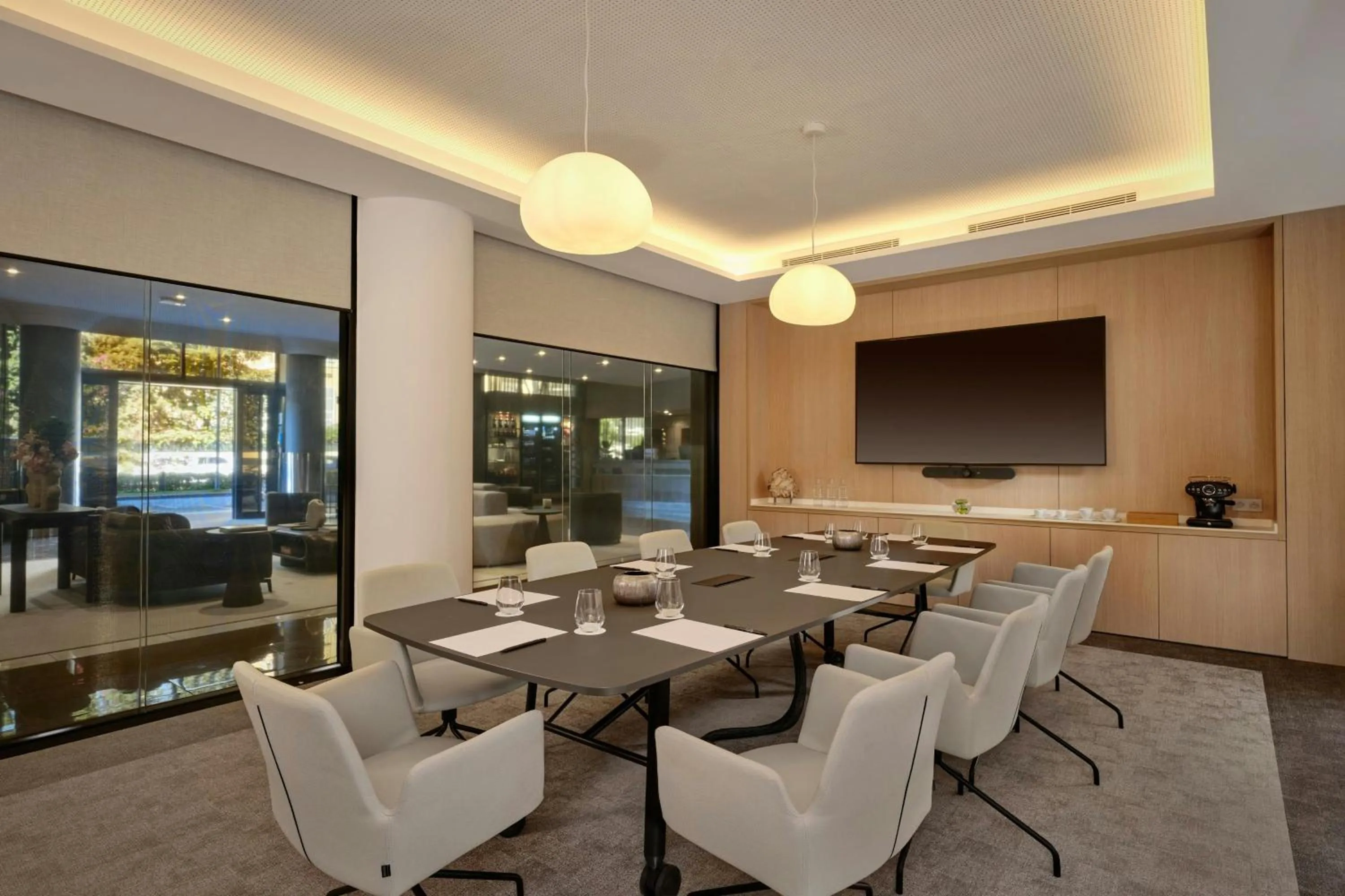 Meeting/conference room in AC Hotel by Marriott Nice