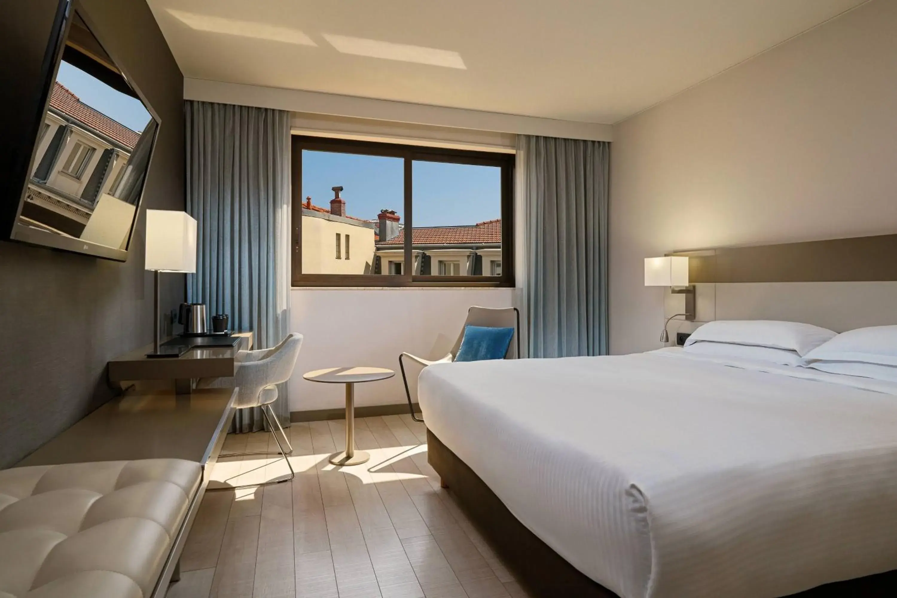 Classic King Room with City View in AC Hotel by Marriott Nice Classic King Room with City View in AC Hotel by Marriott Nice