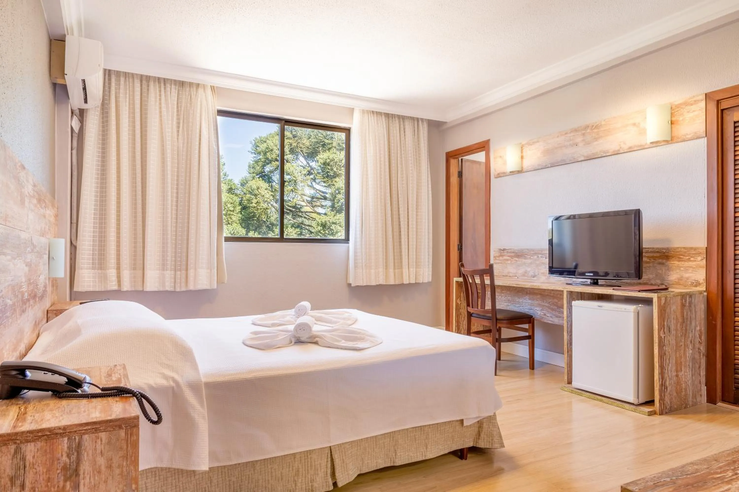 Bedroom, Bed in Samuara Hotel Caxias do Sul