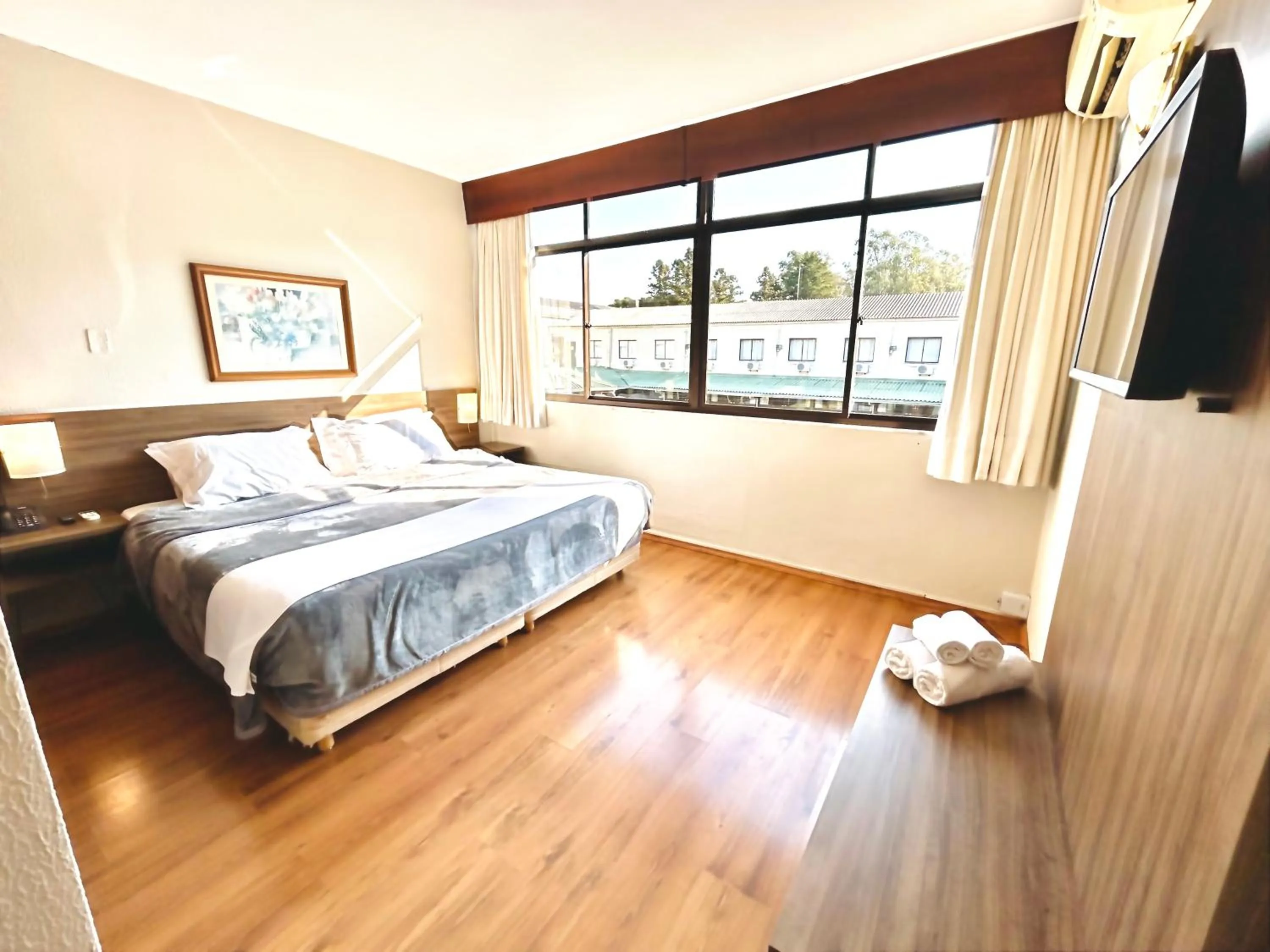 Bed in Samuara Hotel Caxias do Sul