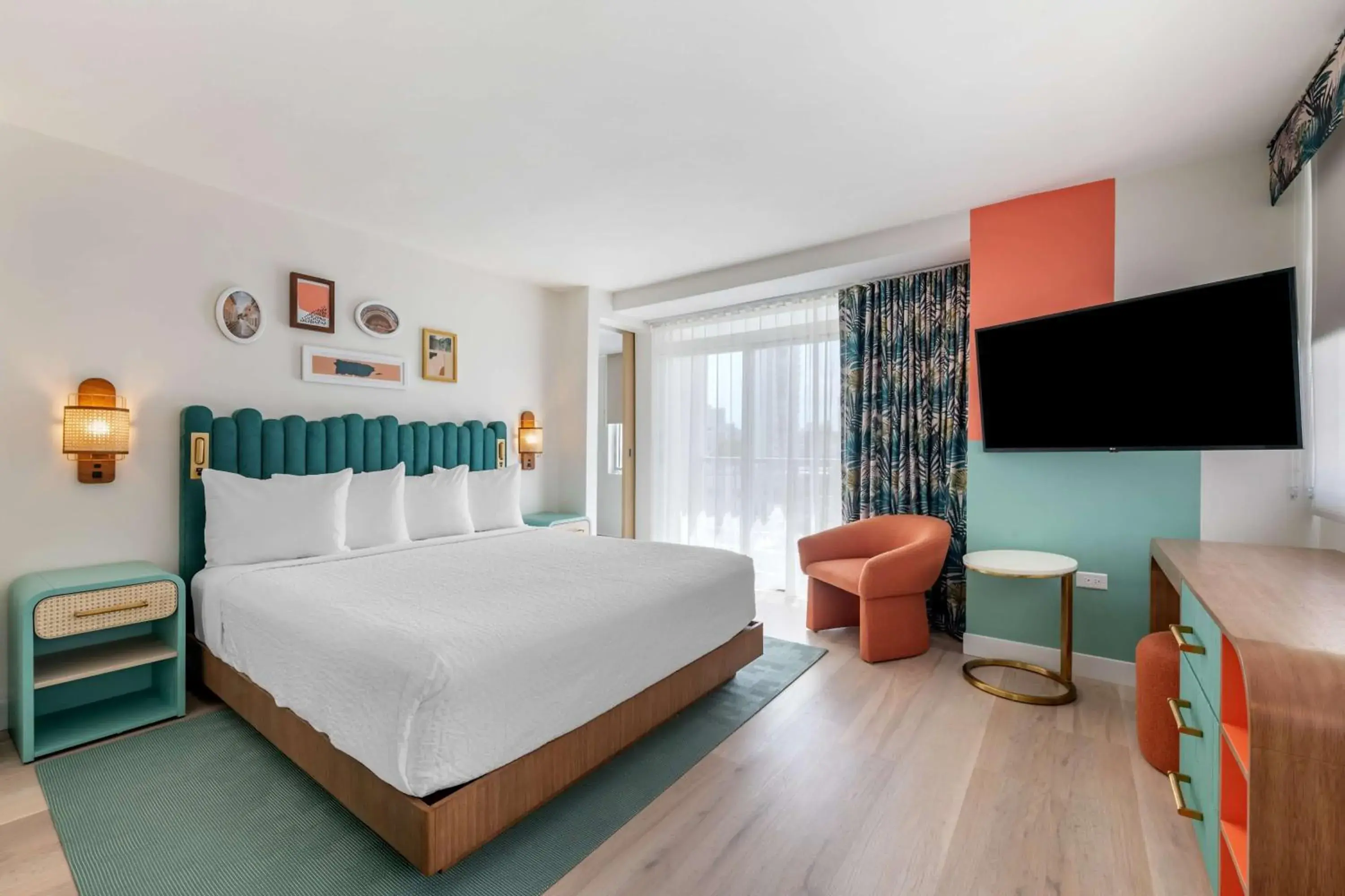 King Room - Green Tower in Condado Palm Inn San Juan, Tapestry Collection by Hilton King Room - Green Tower in Condado Palm Inn San Juan, Tapestry Collection by Hilton