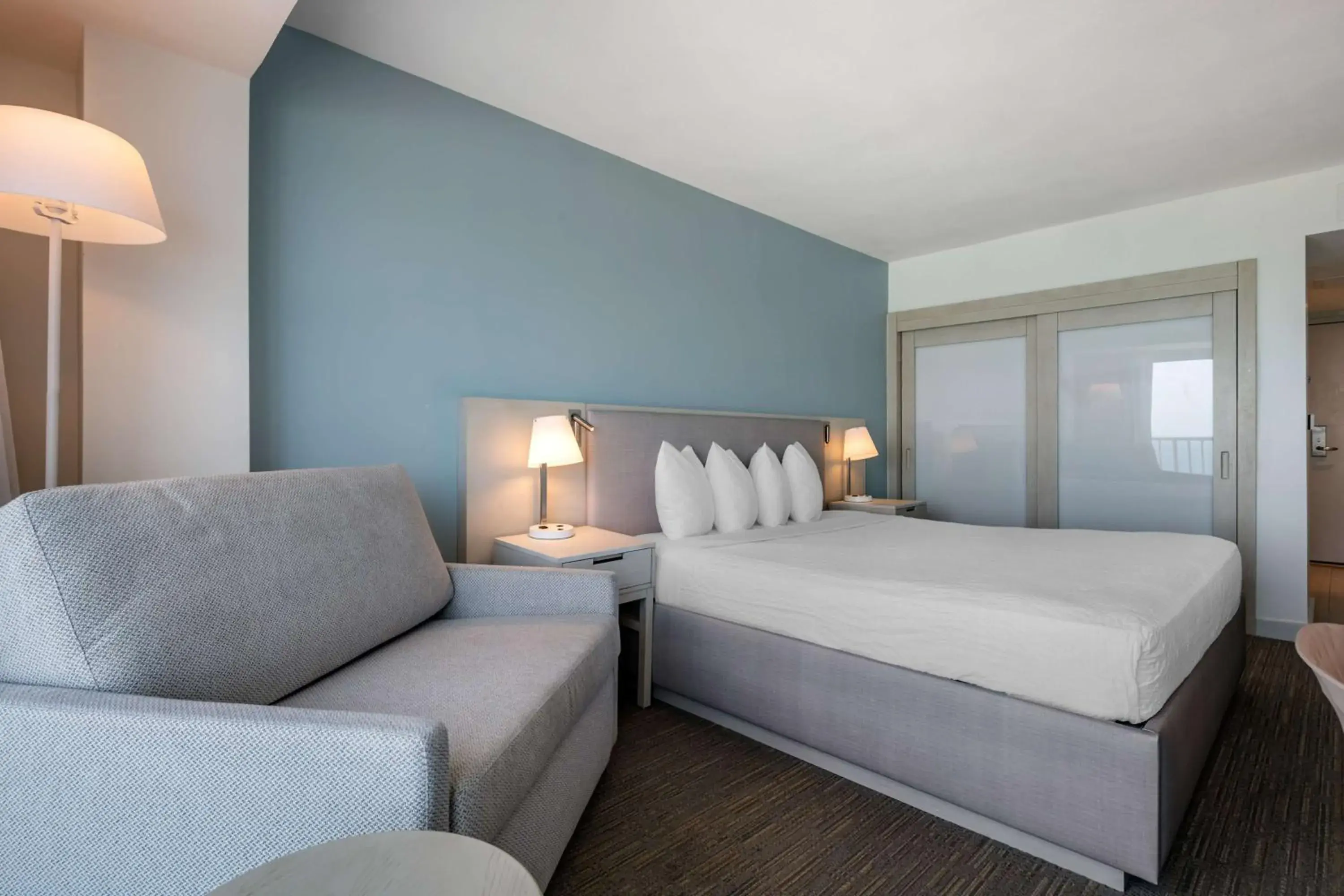 King Room with Sofa Bed - Blue Tower in Condado Palm Inn San Juan, Tapestry Collection by Hilton King Room with Sofa Bed - Blue Tower in Condado Palm Inn San Juan, Tapestry Collection by Hilton