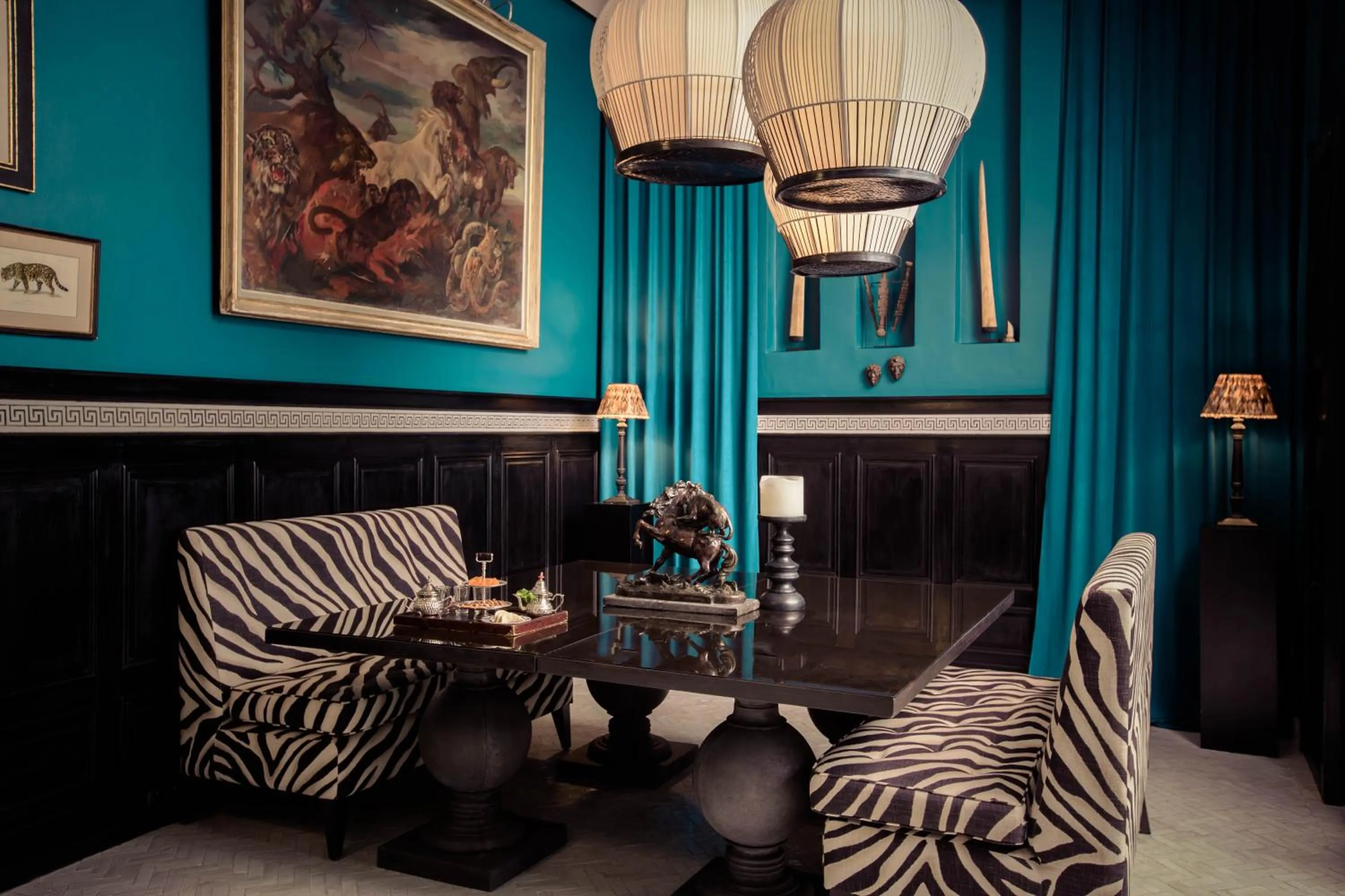 Living room in Palais Rhoul & Spa Dakhla