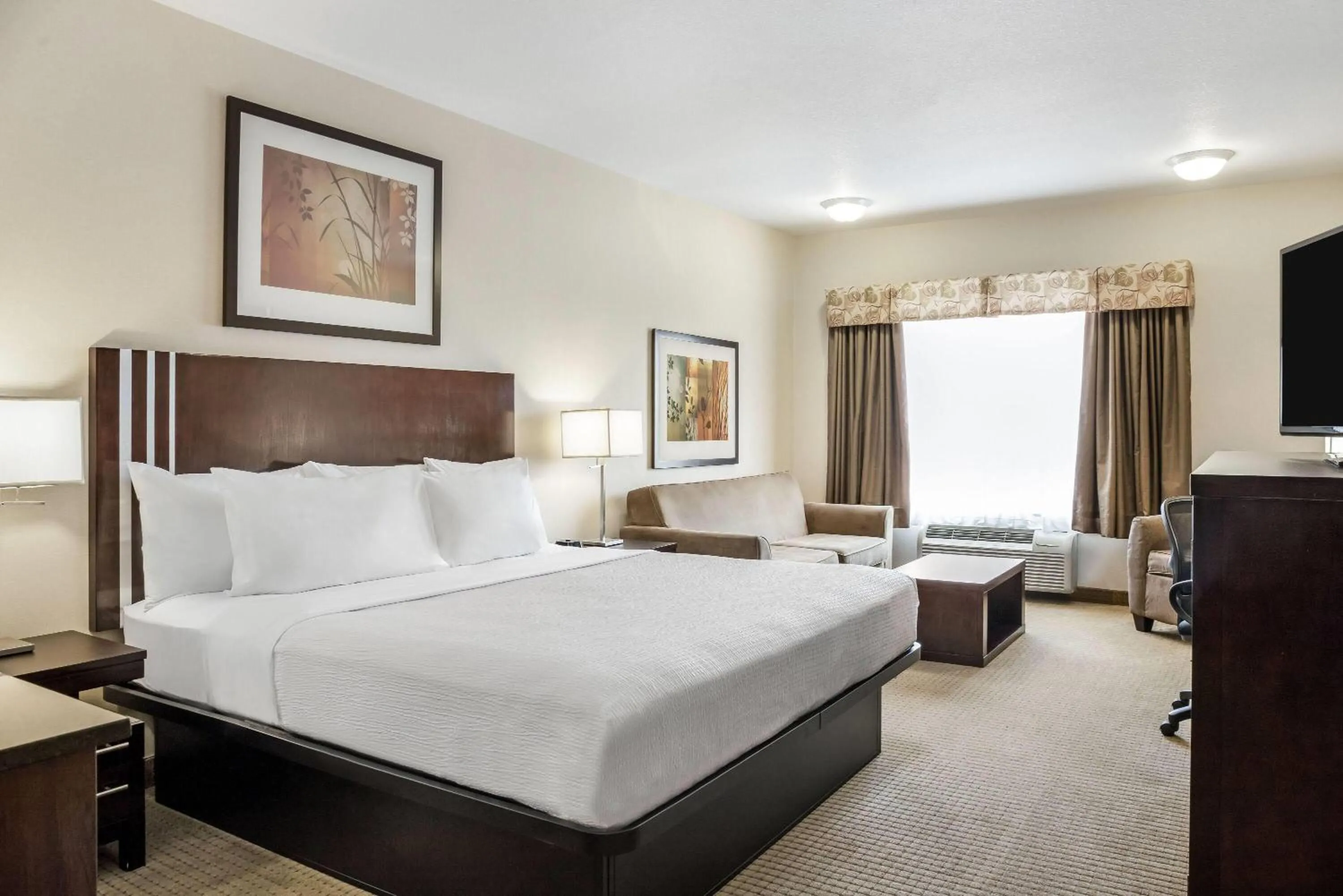 Bed in Ramada by Wyndham Lac La Biche