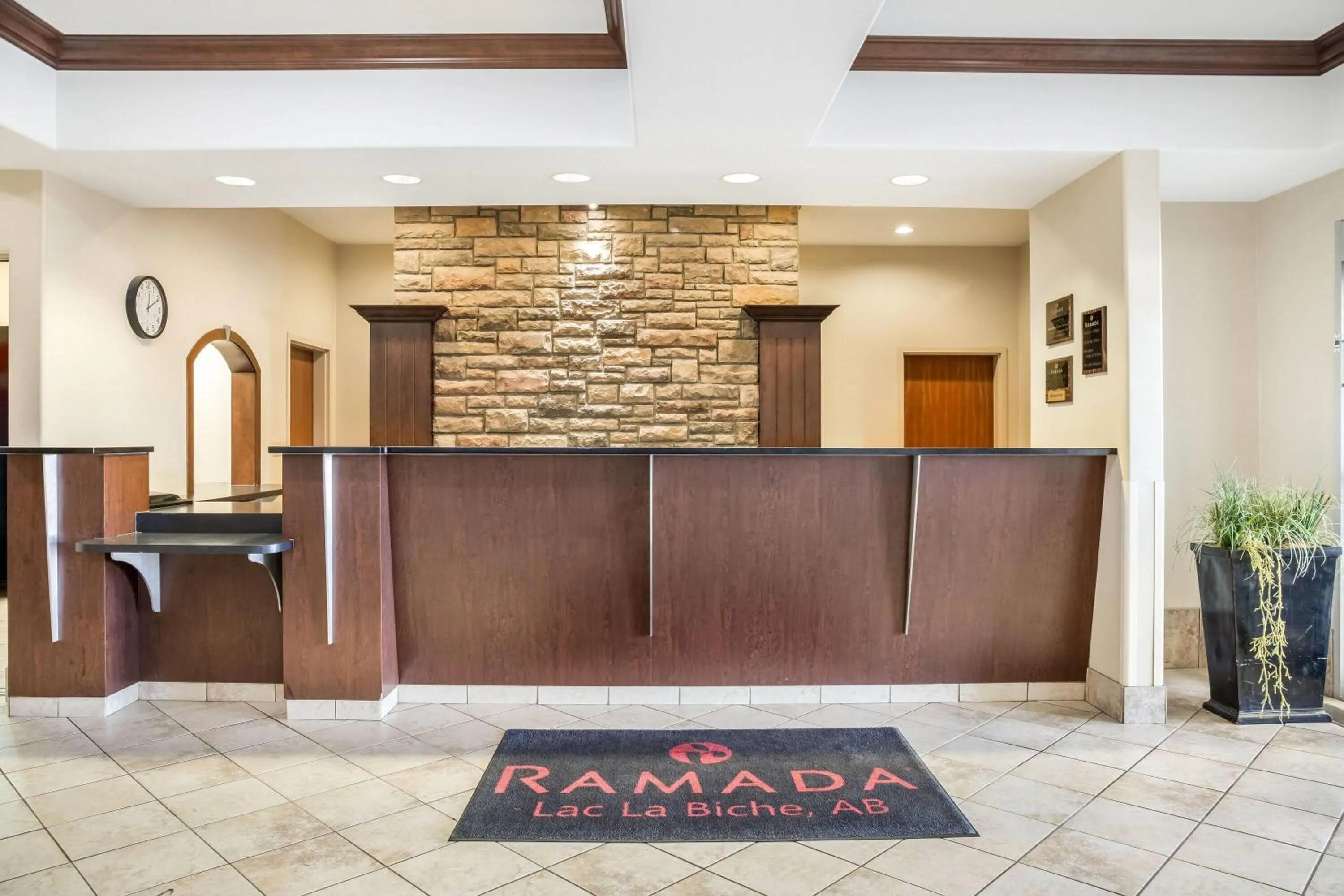 Lobby or reception in Ramada by Wyndham Lac La Biche
