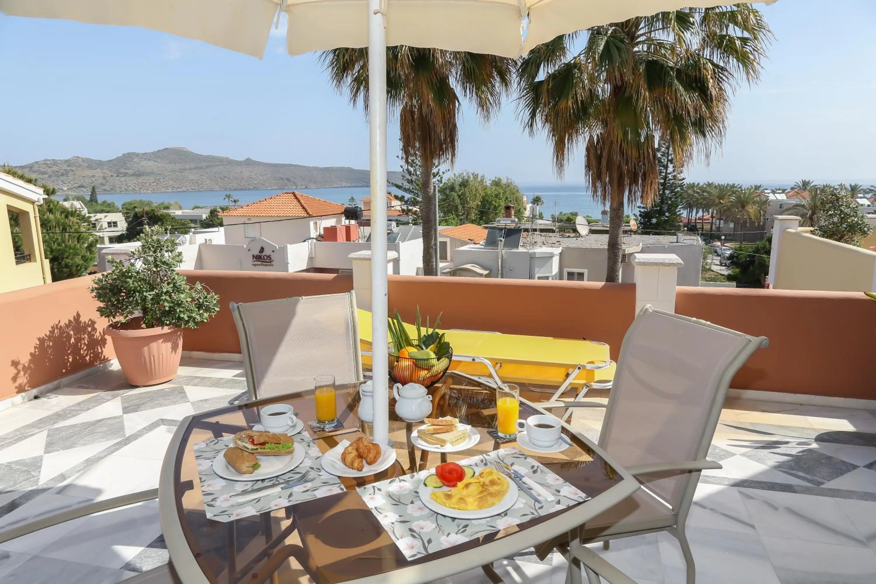 Balcony/Terrace in Heaven Apartments