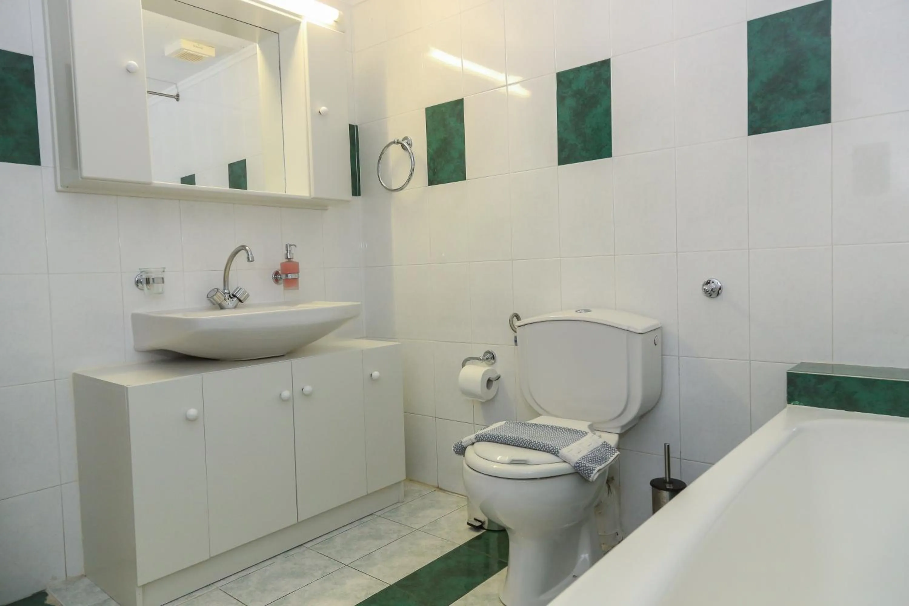 Bathroom in Heaven Apartments