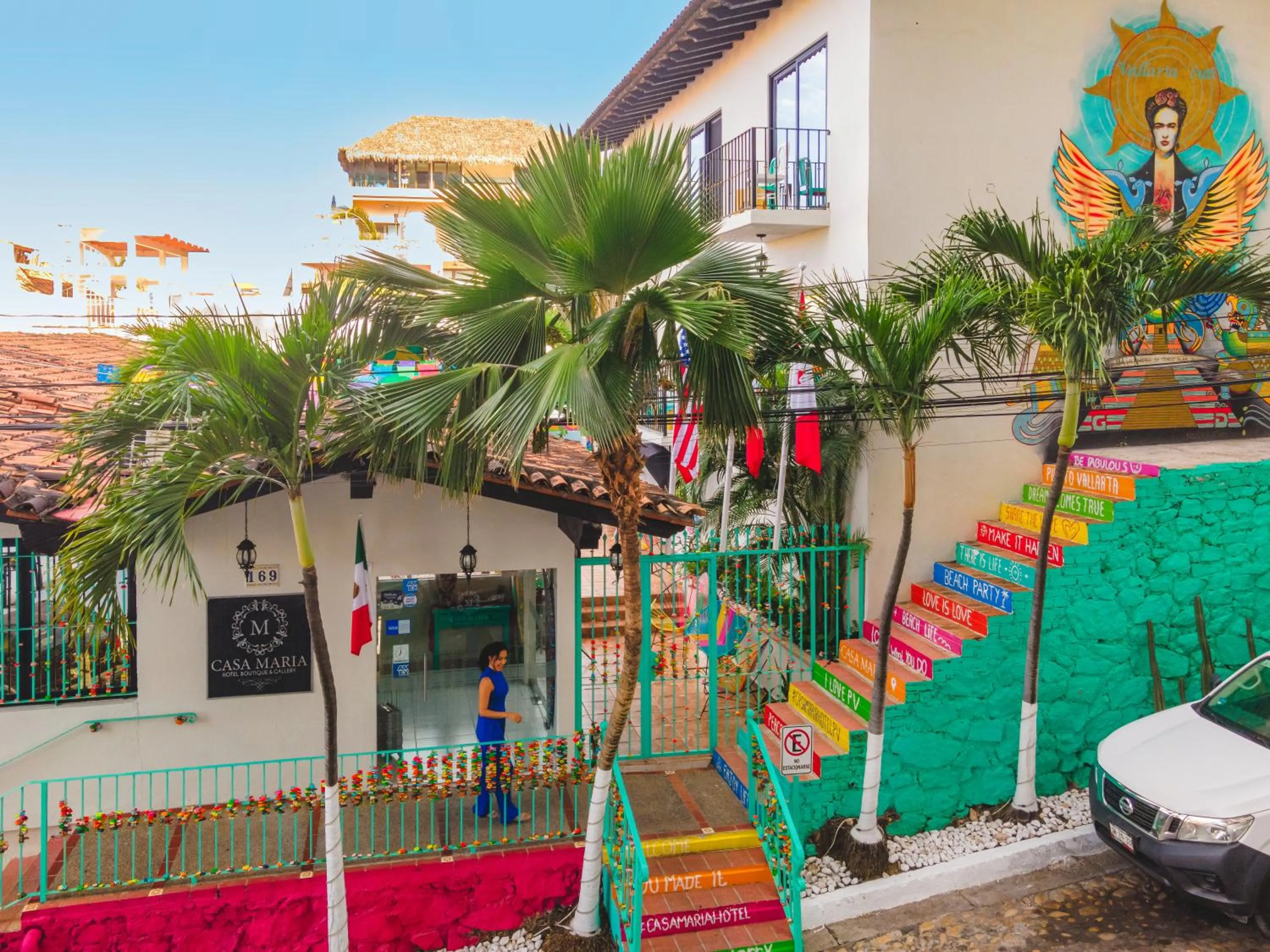 Facade/entrance in Casa Maria Hotel Boutique & Gallery Adults Only