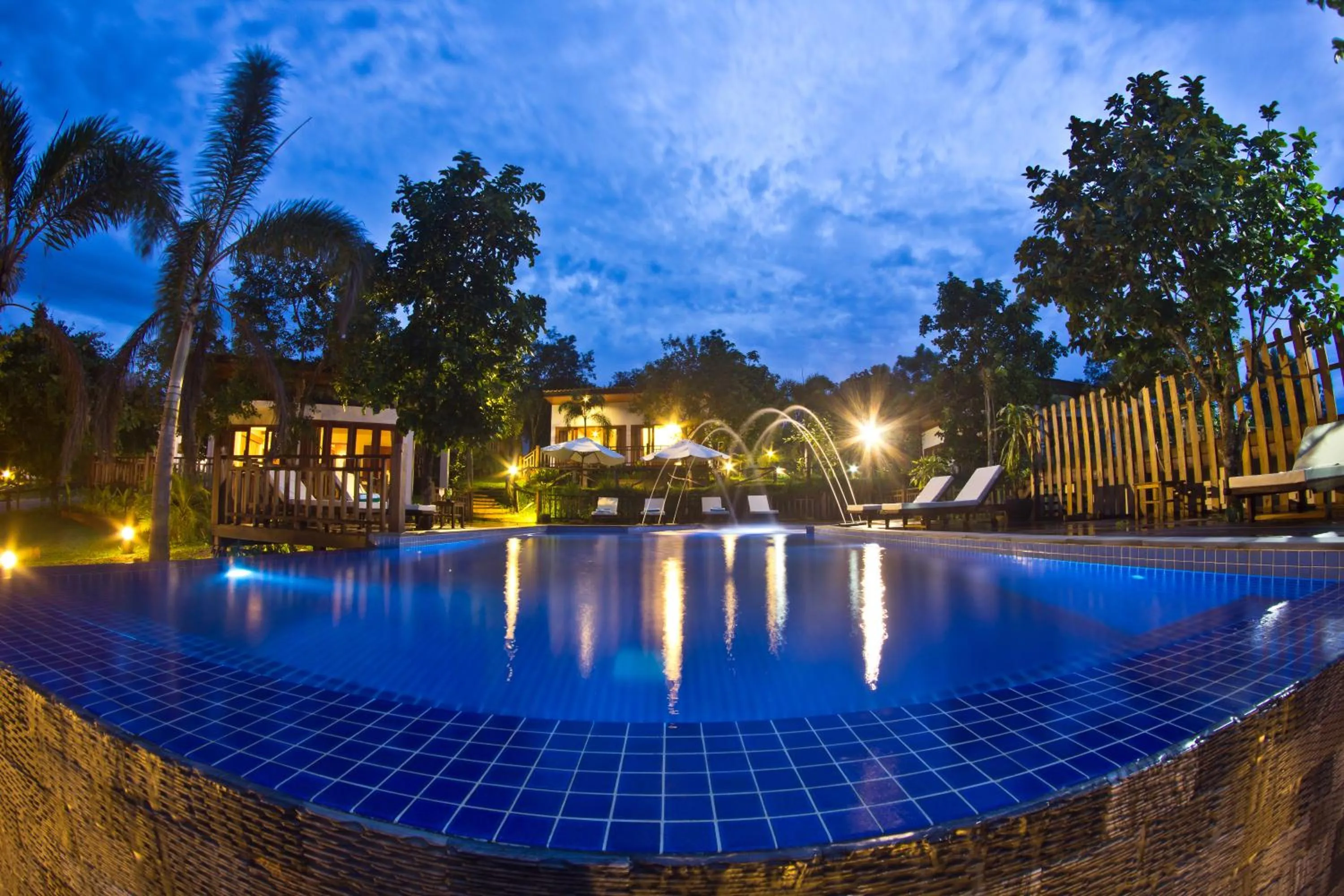 Swimming pool in Mayura Hill Resort