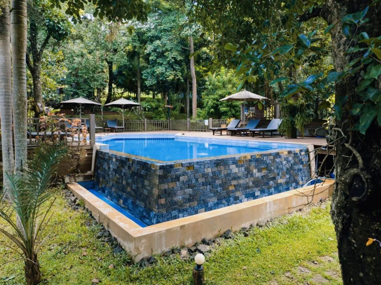 Swimming pool in Mayura Hill Resort
