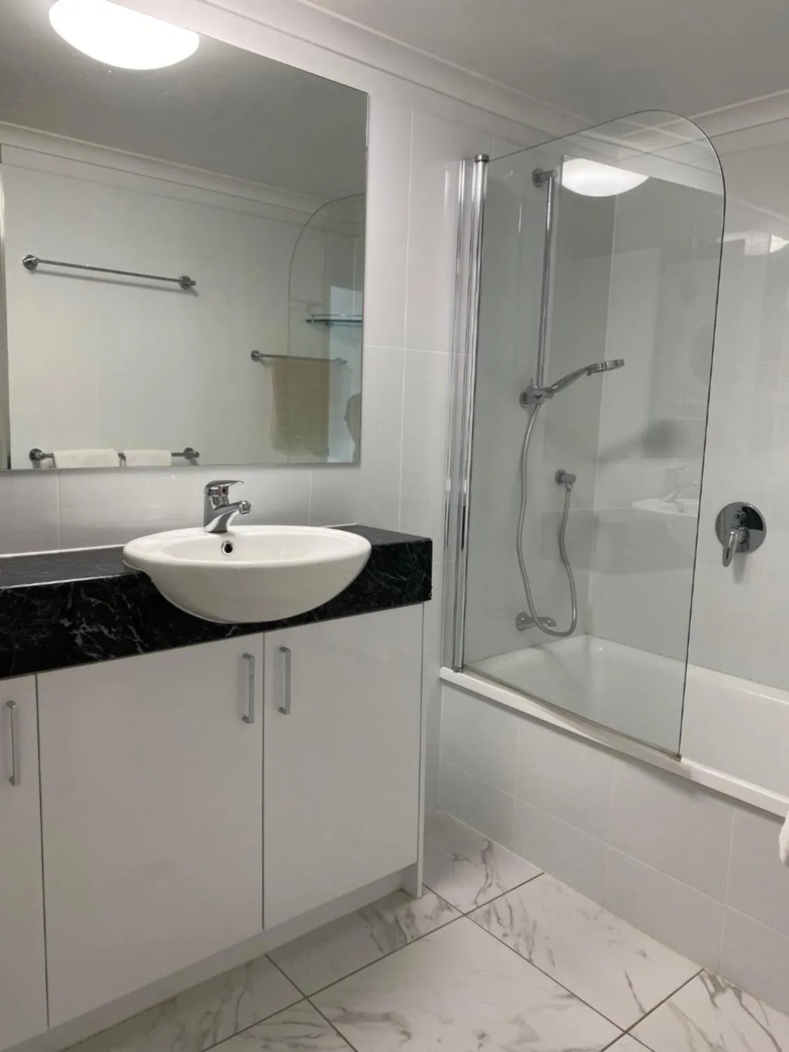 Bathroom in Belvedere Apartments