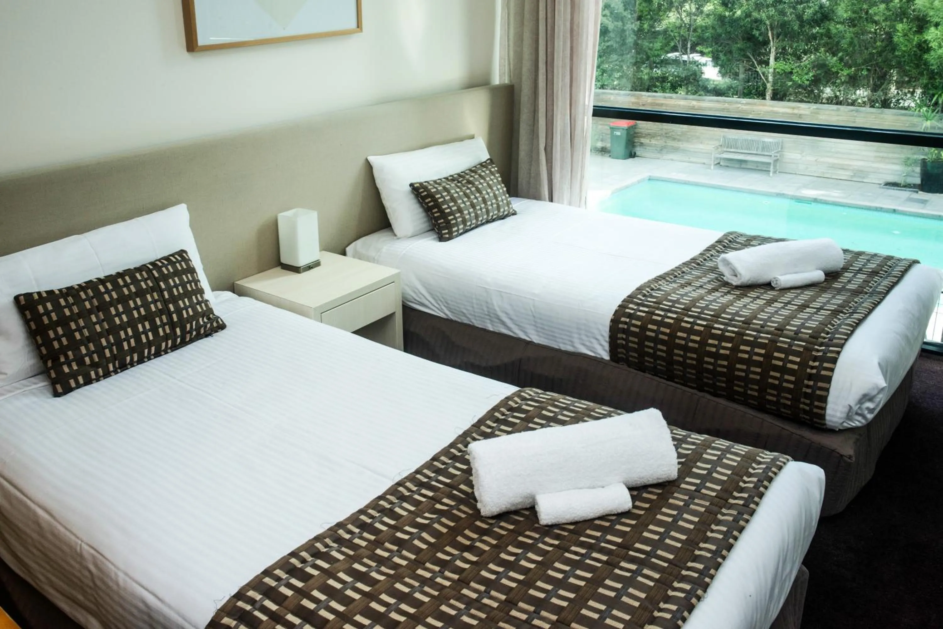 Bed in Phillip Island Apartments