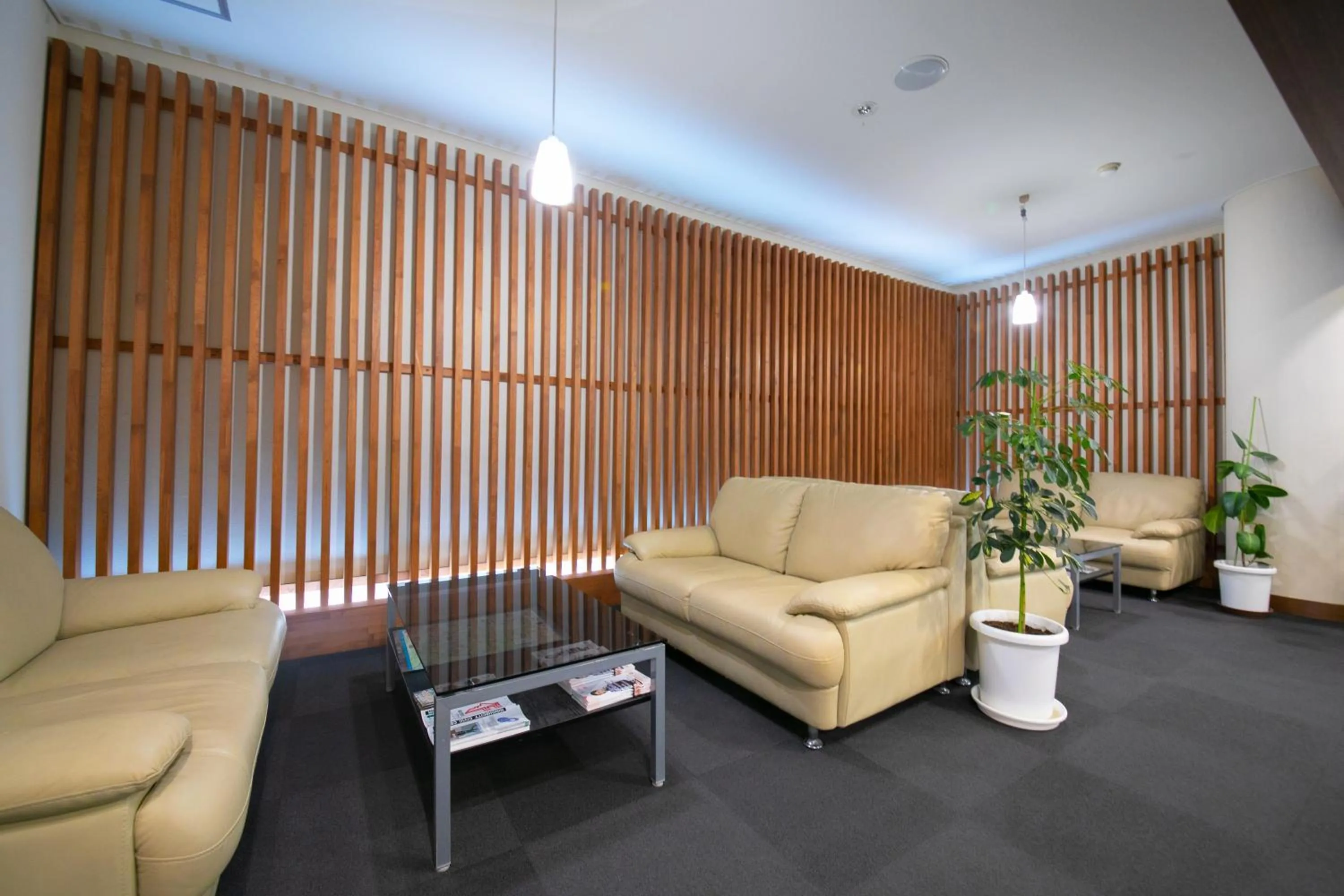 Lobby or reception in Ninohe City Hotel