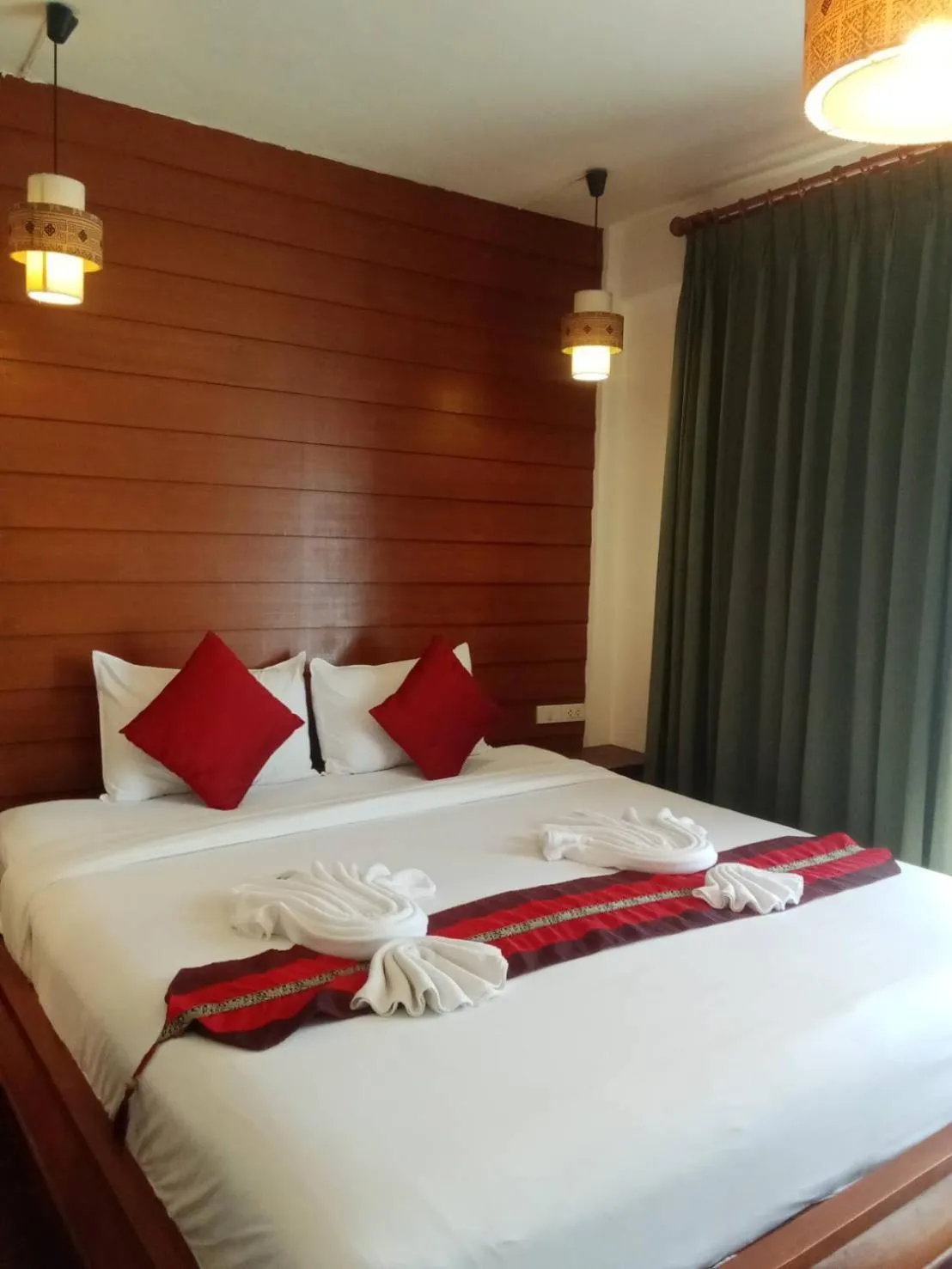 Bed in Rustic Guest House