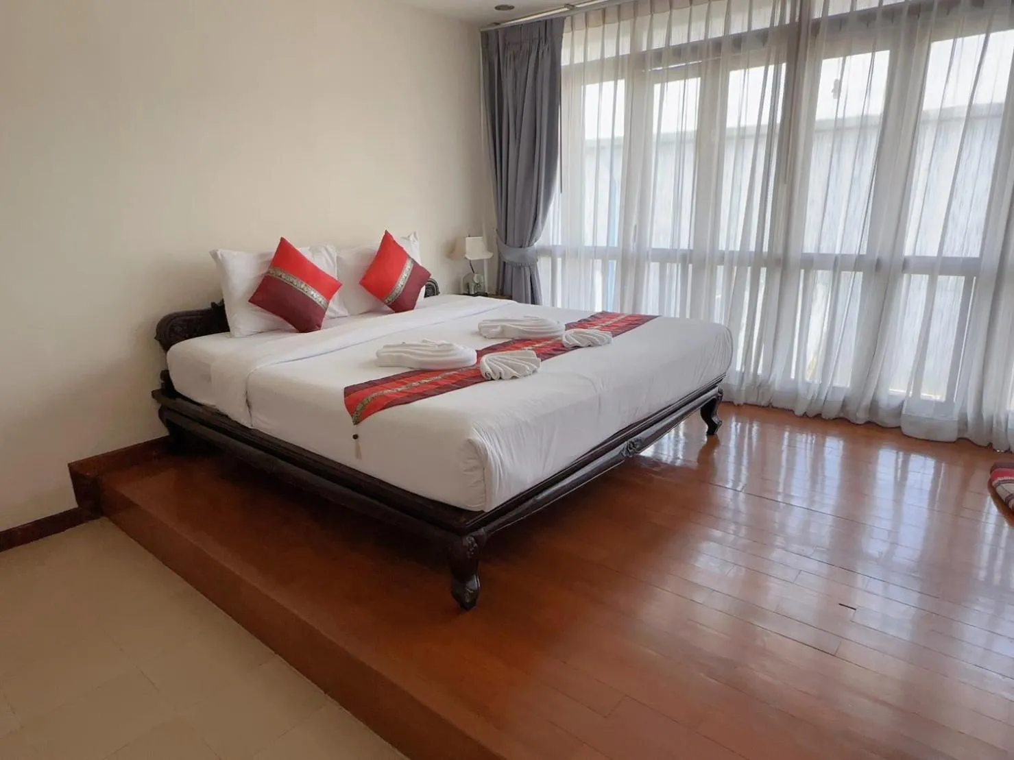 Bed in Rustic Guest House