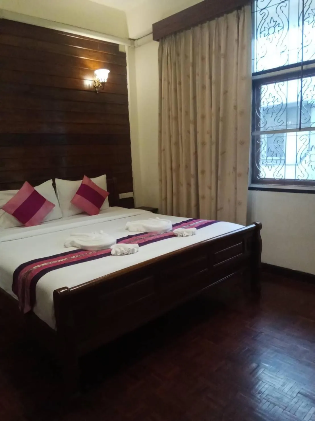 Bed in Rustic Guest House