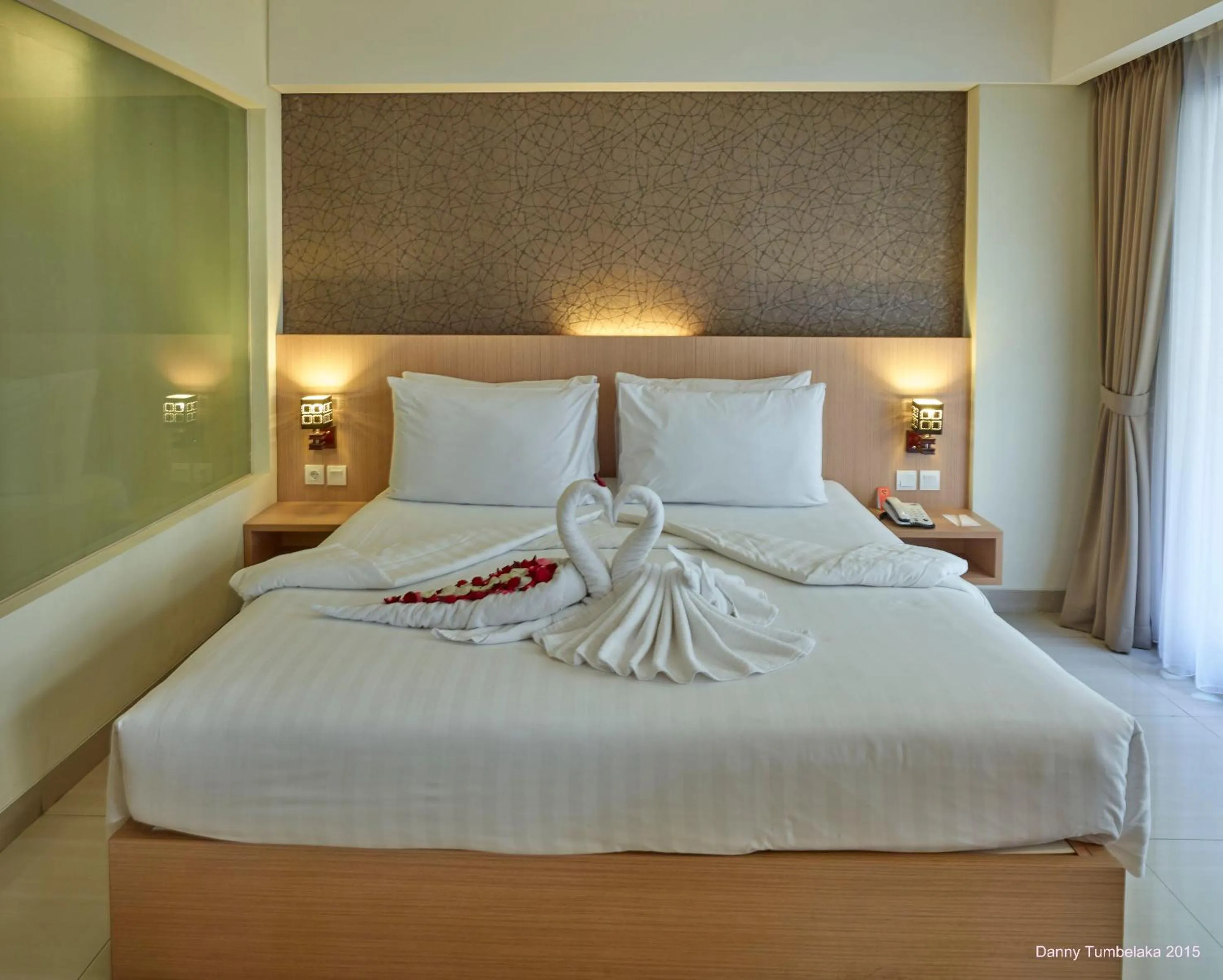 Bed in Sense Sunset Hotel Seminyak